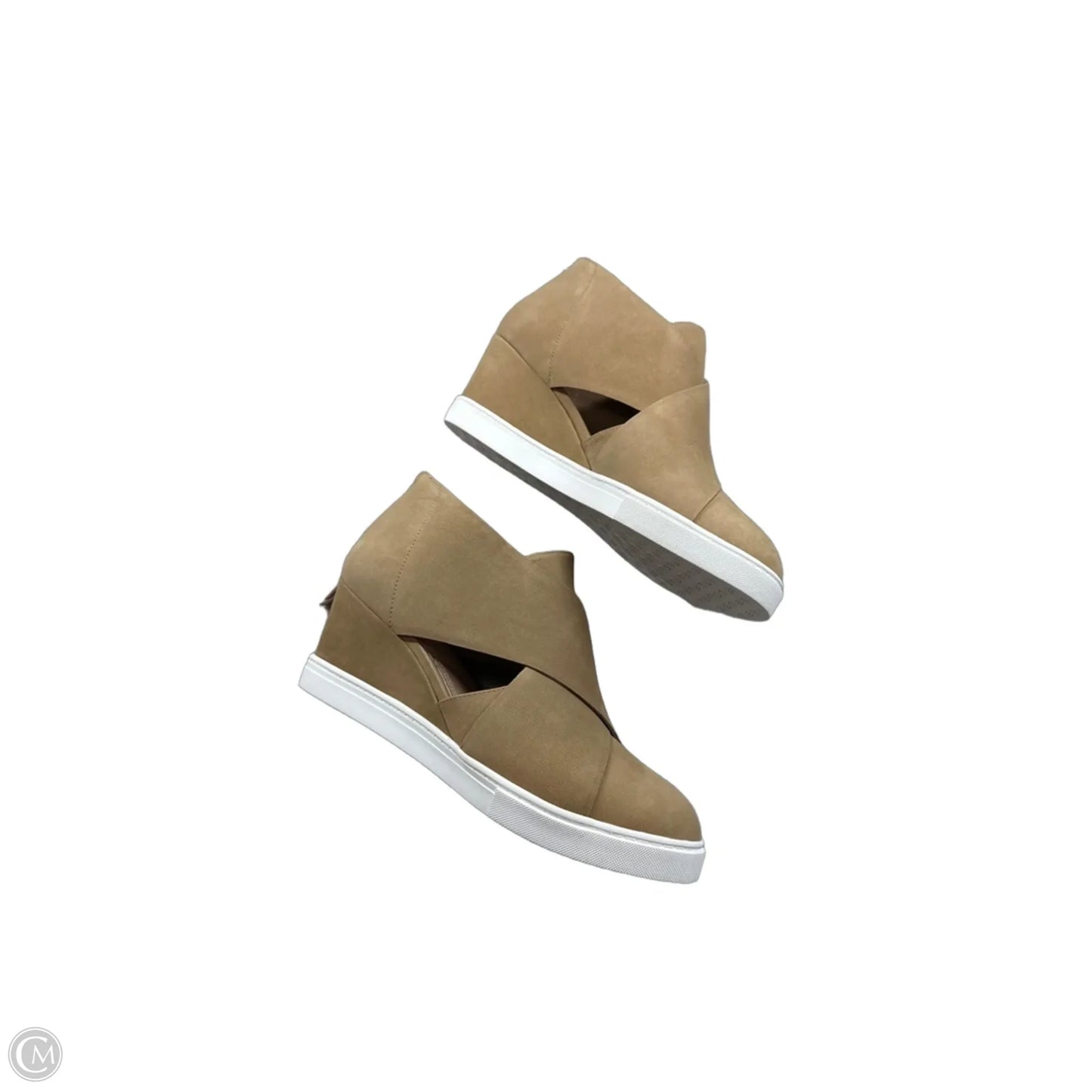 Shoes Heels Wedge By Linea Paolo In Tan, Size: 7.5