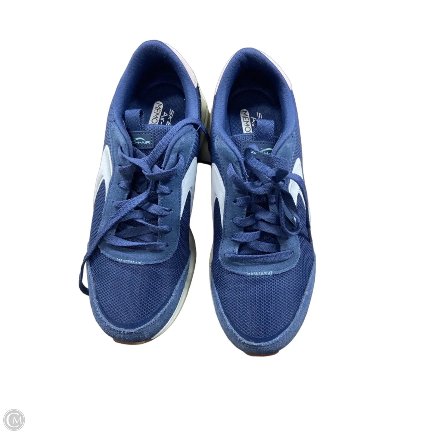 Shoes Sneakers By Skechers In Blue, Size: 8