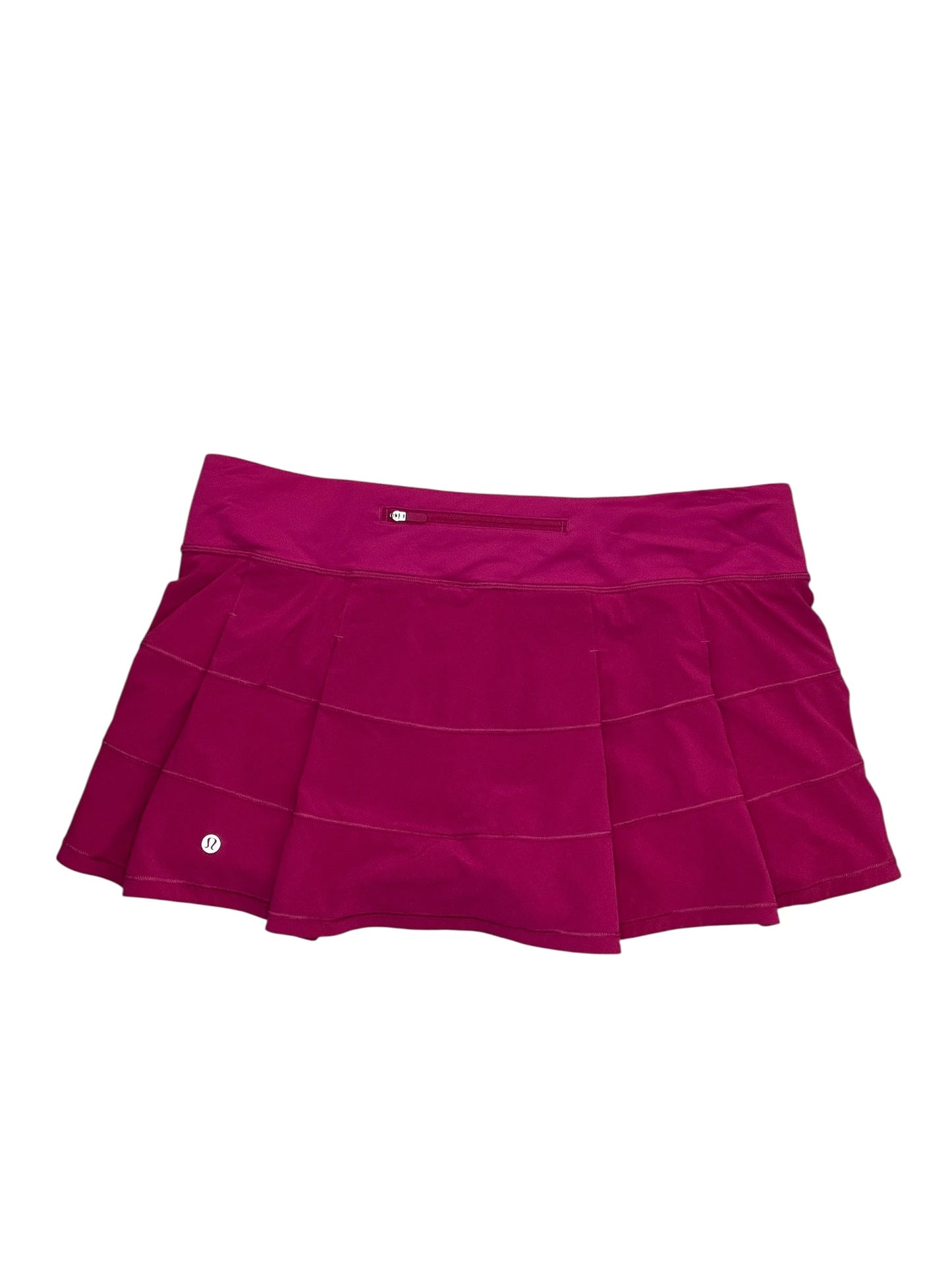 Athletic Skort By Lululemon In Pink, Size:L