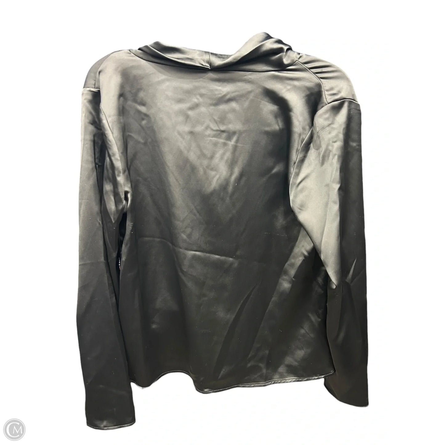 Top Long Sleeve By Worthington In Black, Size: S