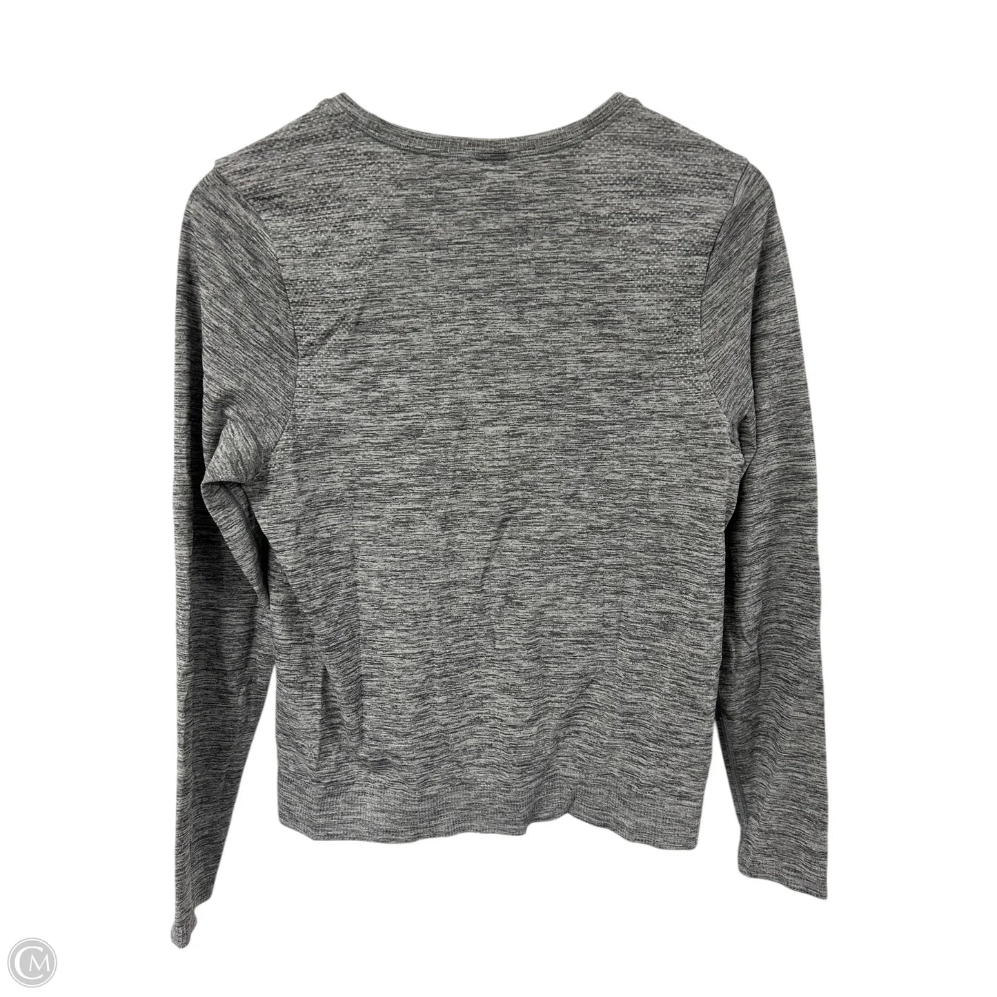 Athletic Top Long Sleeve Crewneck By Athleta In Grey, Size: M