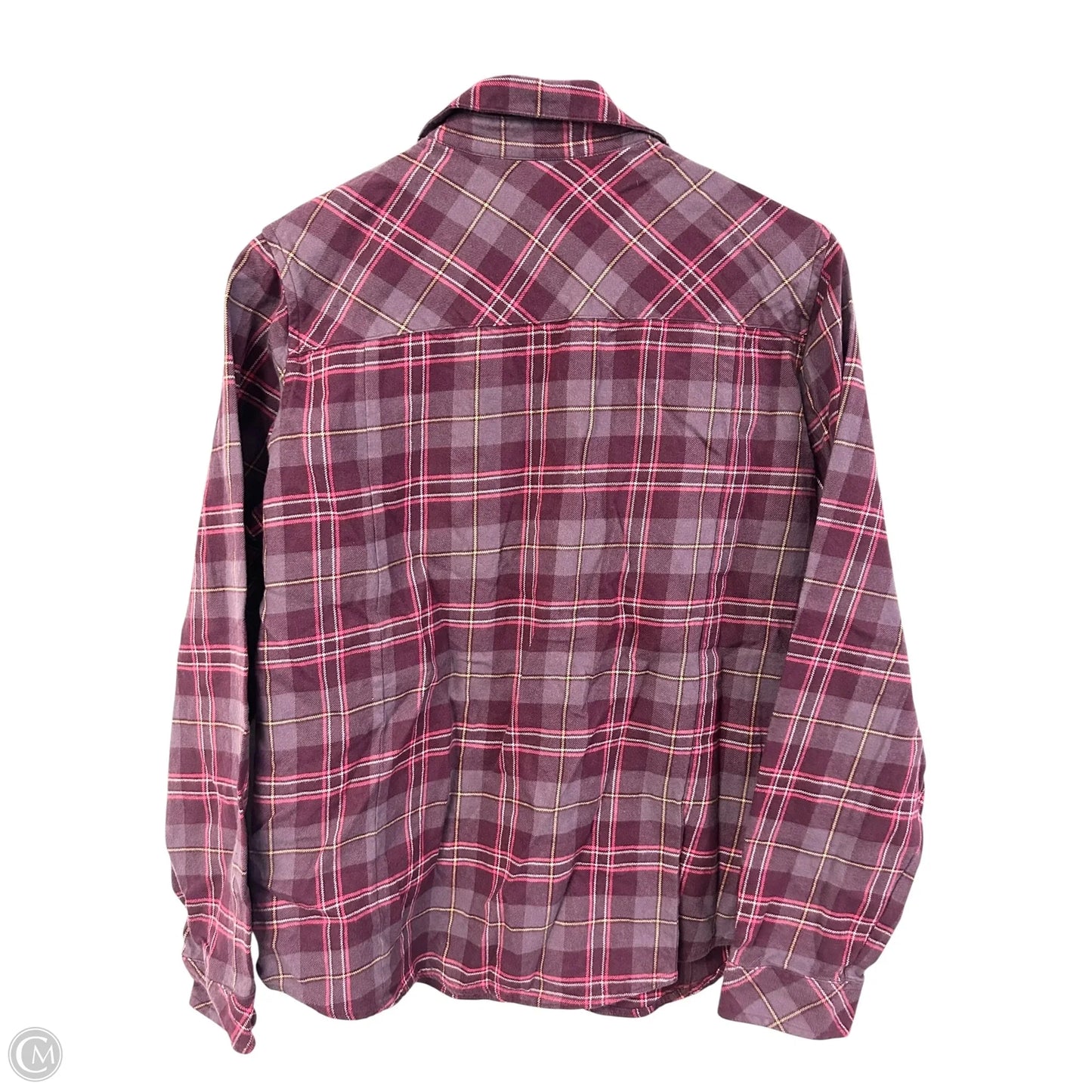 Blouse Long Sleeve By Columbia In Purple, Size: L