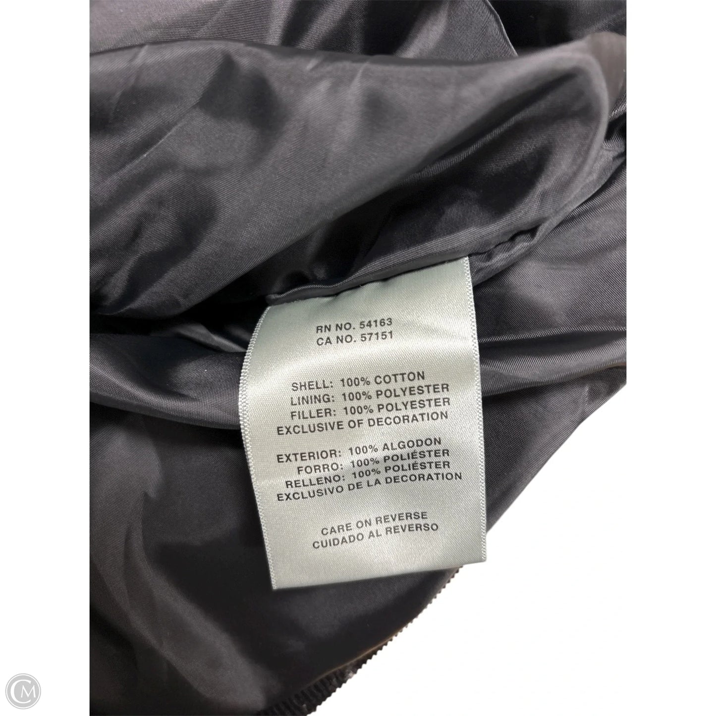 Coat Puffer & Quilted By Levis In Black, Size: M