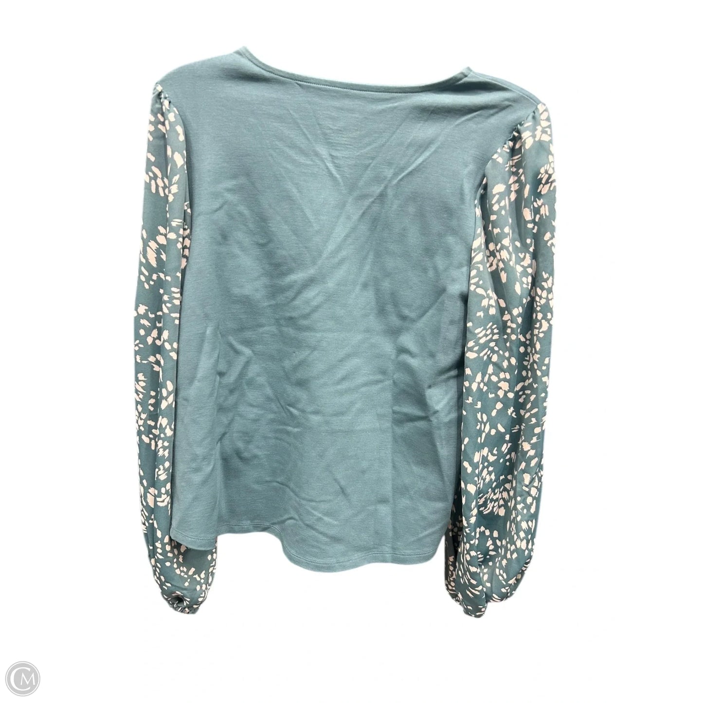 Top Long Sleeve By Nine West In Blue, Size: M