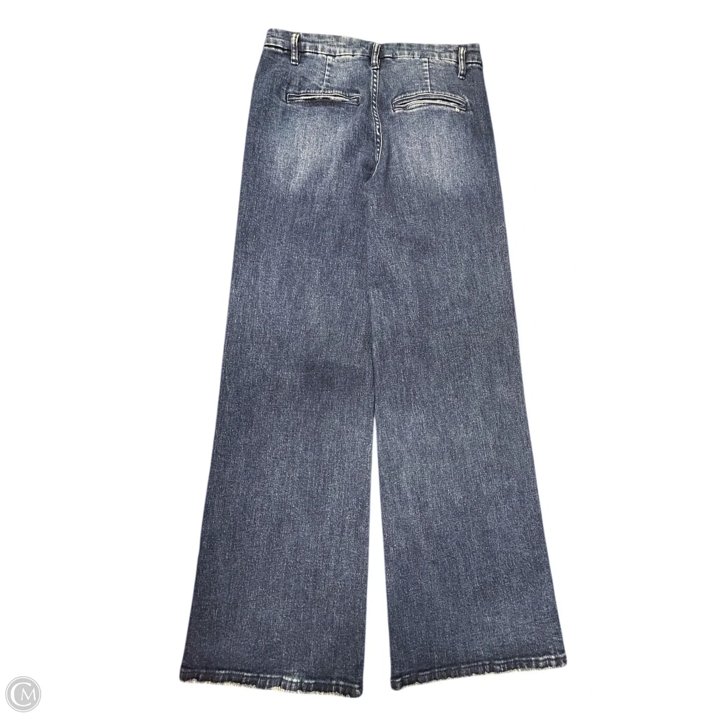 Jeans Wide Leg By Cmc In Blue Denim, Size: 6