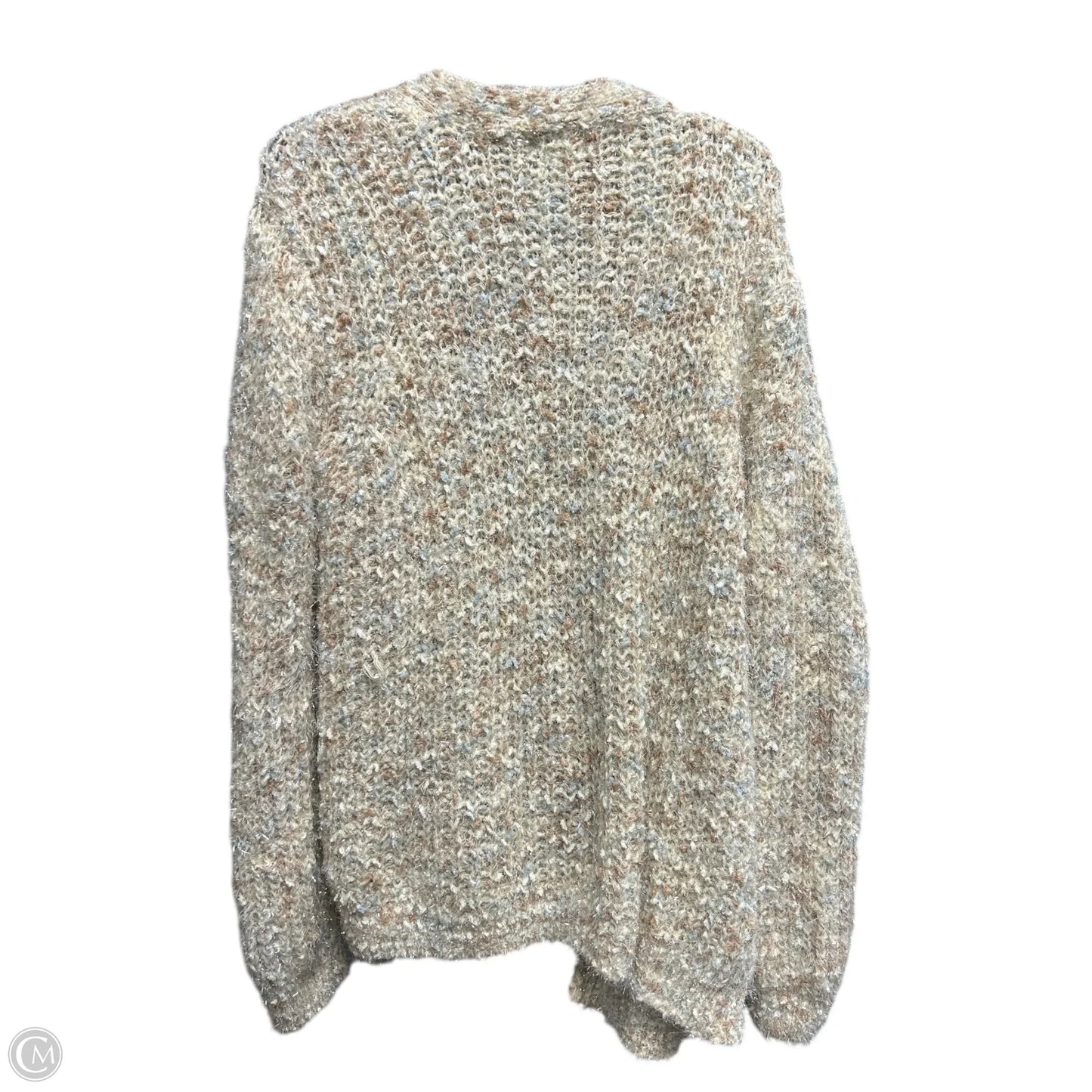 Sweater Cardigan By Maurices In Tan, Size: 1x