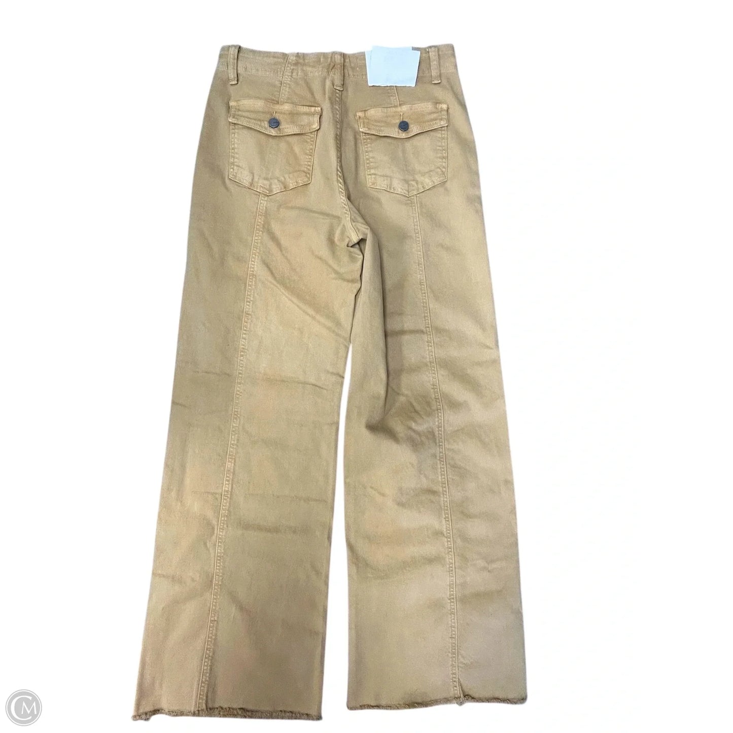 Jeans Wide Leg By Cmc In Tan Denim, Size: 8
