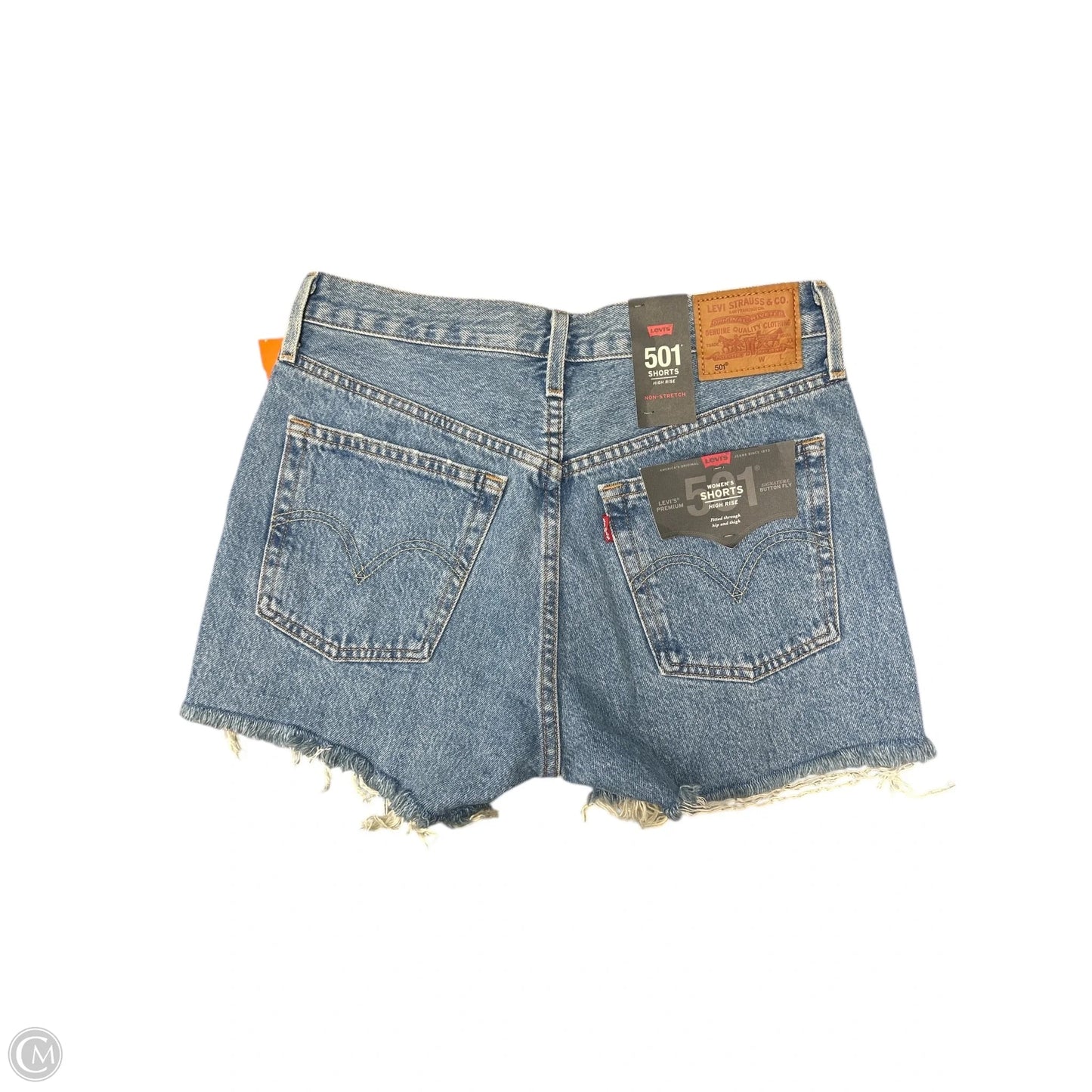 Shorts By Levis In Blue Denim, Size: 2