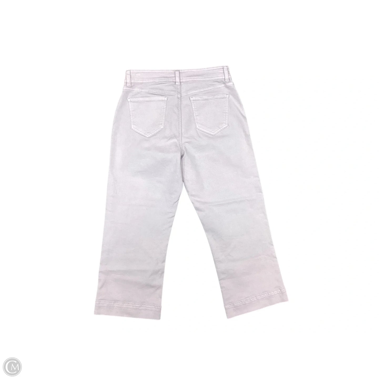 Jeans Cropped By Buffalo David Bitton In Pink Denim, Size: 8