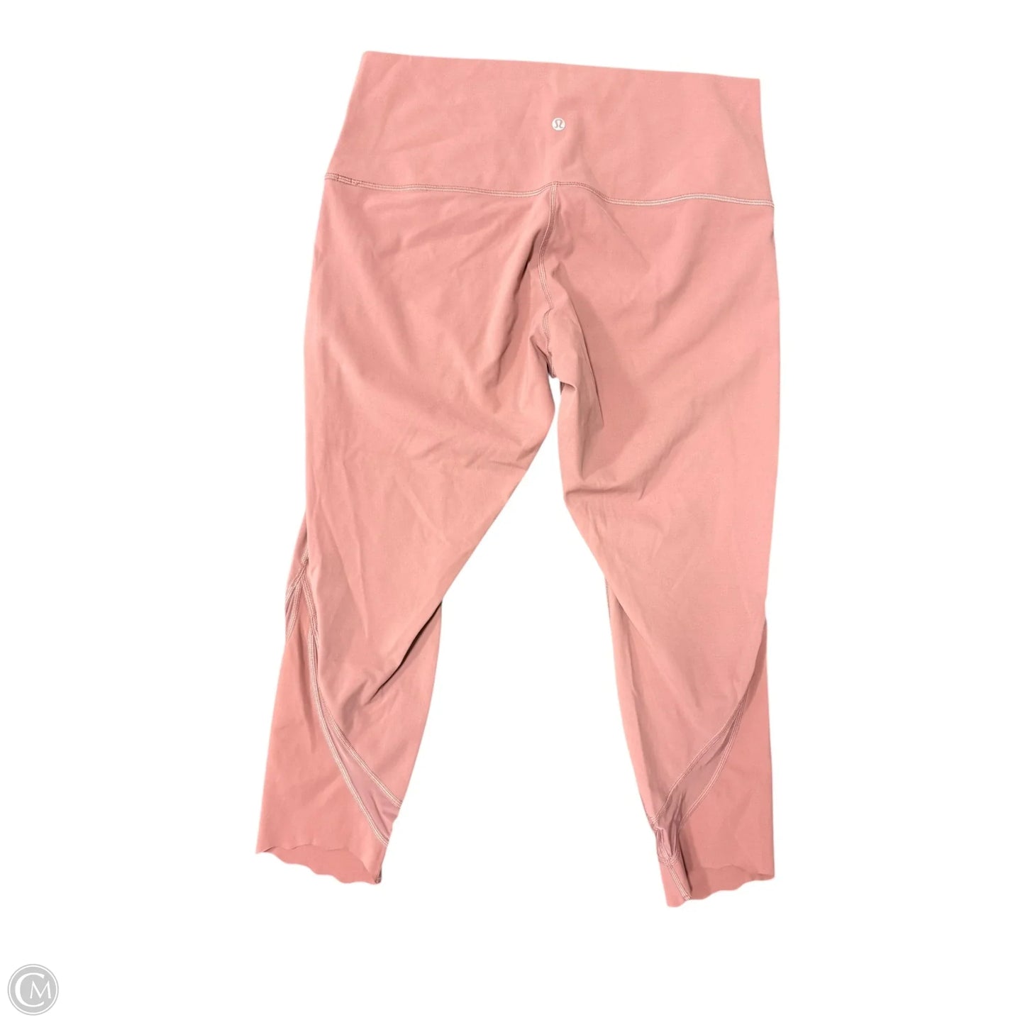 Athletic Leggings By Lululemon In Mauve, Size: 14