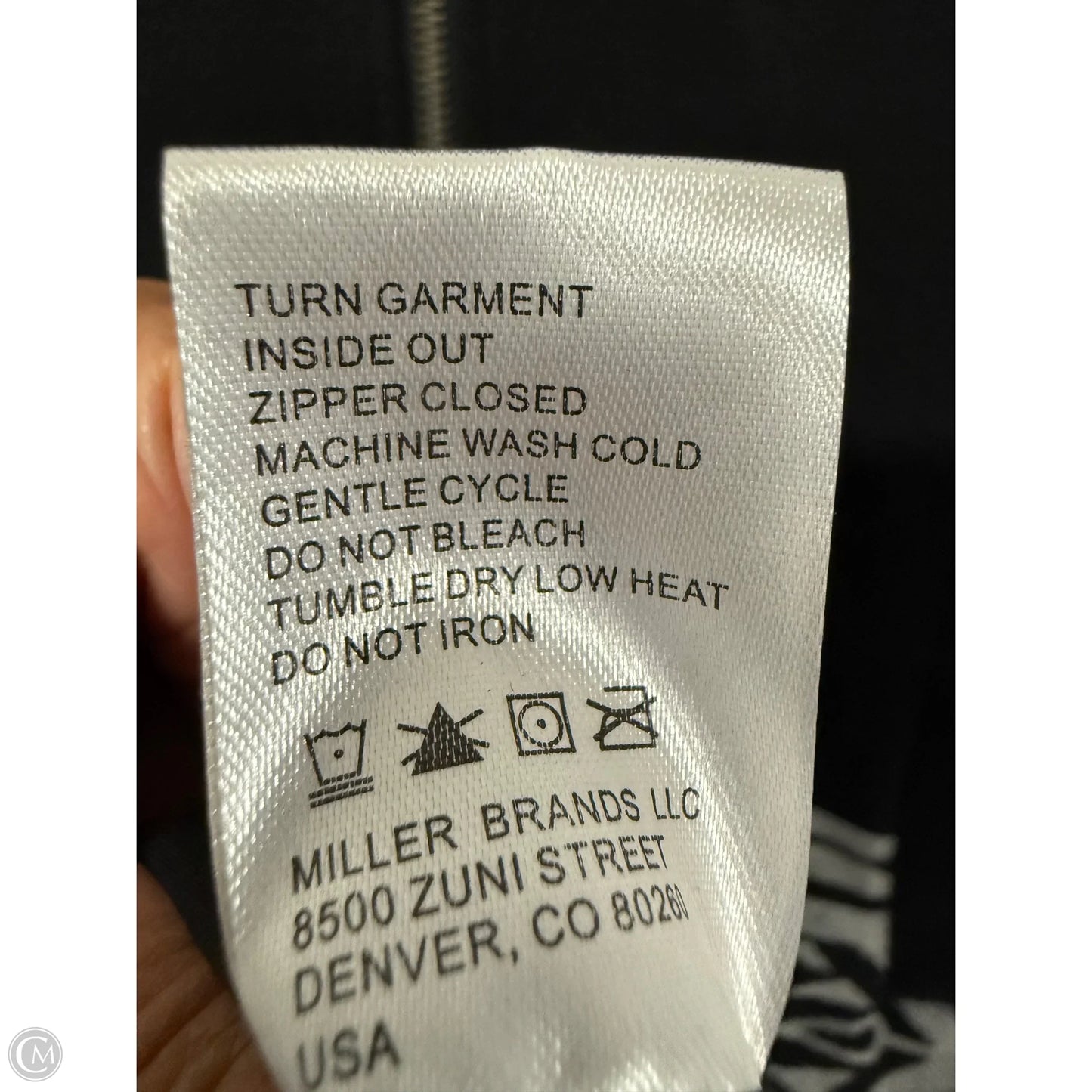 Coat Wool By Cmc In Black, Size: M