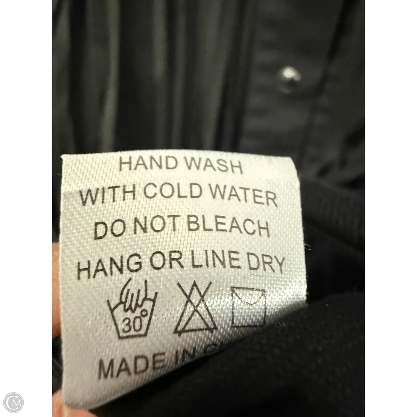 Jacket Denim By Cmc In Black Denim, Size: Xl