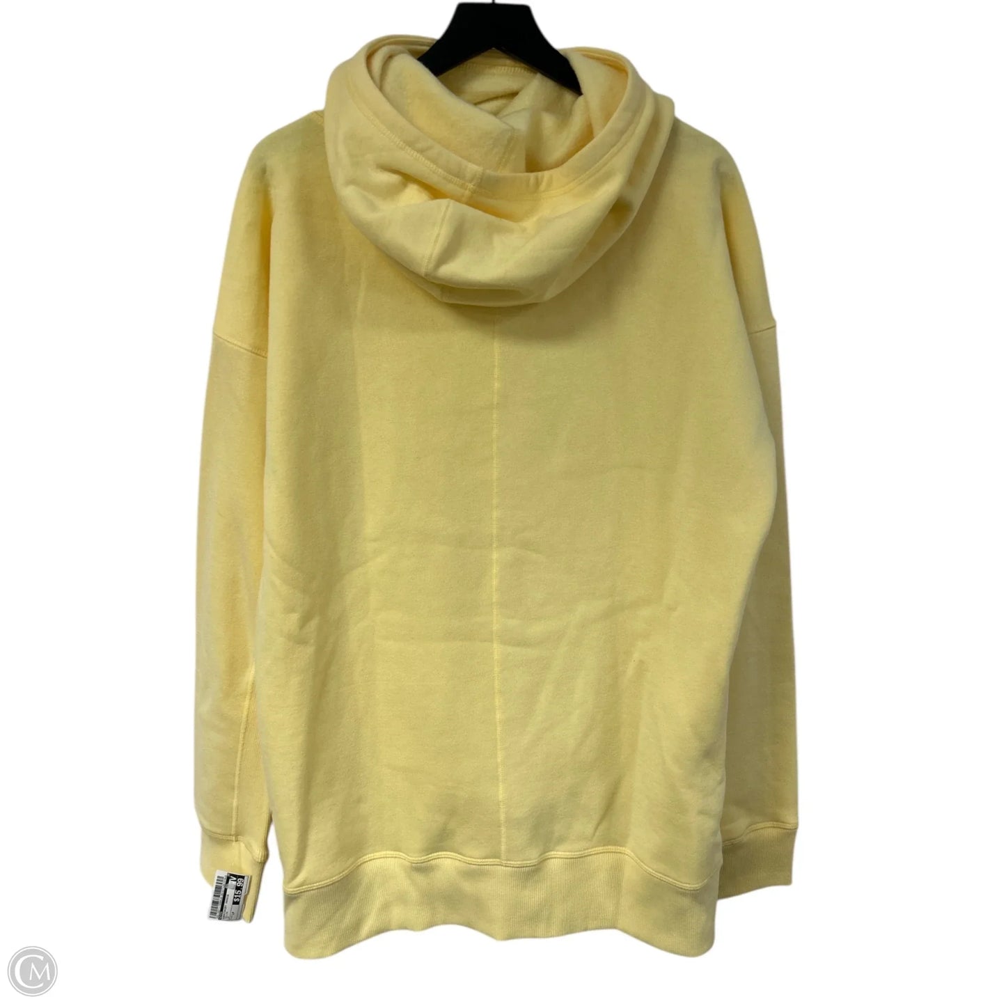 Sweatshirt Hoodie By Zyia In Yellow, Size: Lp