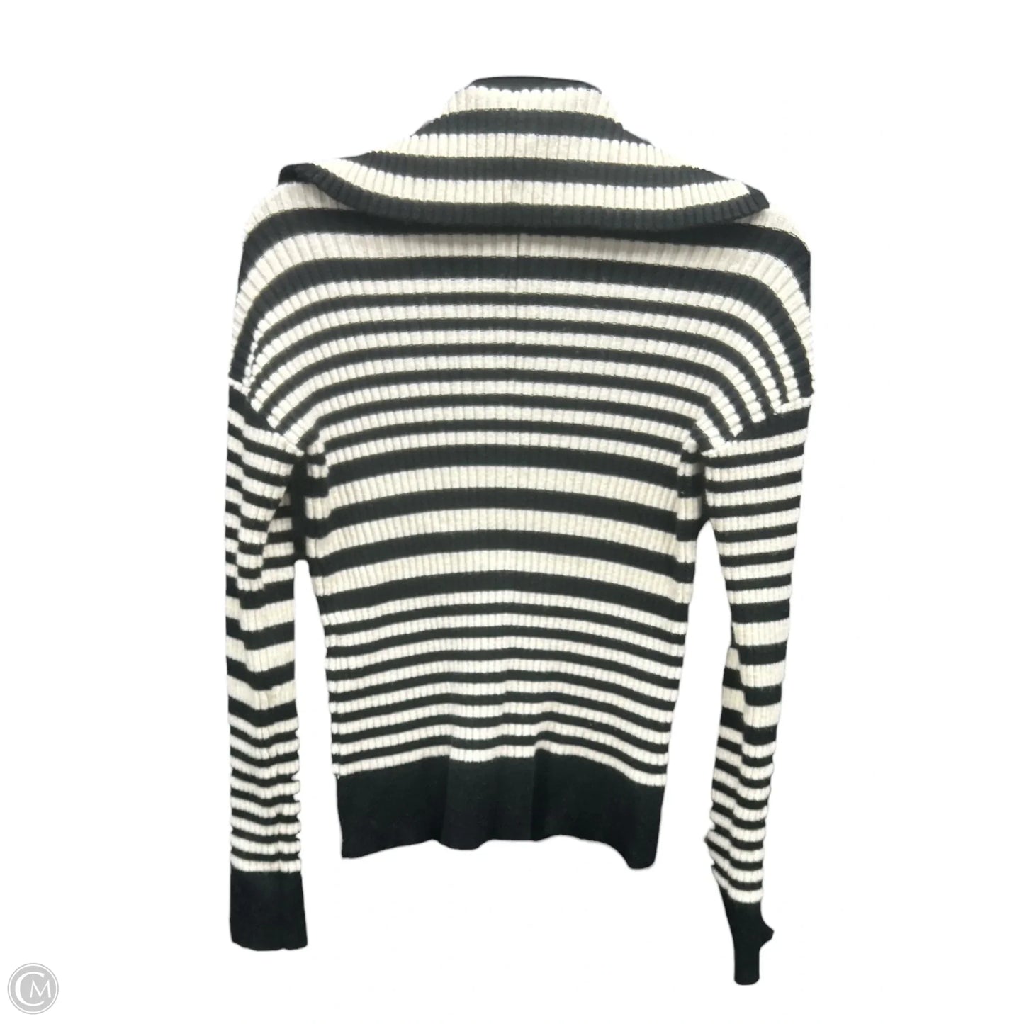 Sweater By Bagatelle In Black & Cream, Size: S