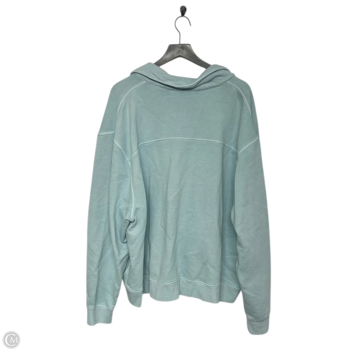 Sweatshirt Collar By Vineyard Vines In Blue, Size: 3x