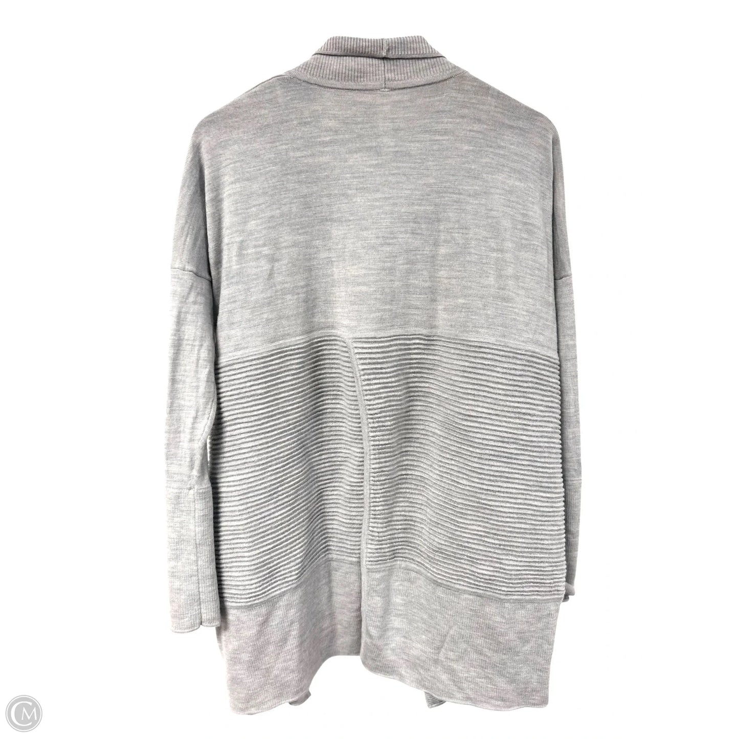 Sweater Cardigan By Lululemon In Grey, Size: 6