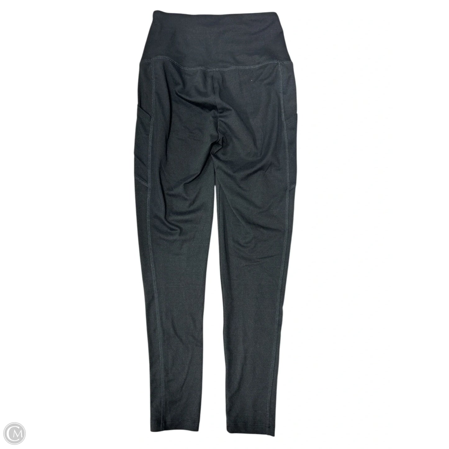 Athletic Leggings By Zenana In Grey, Size: S