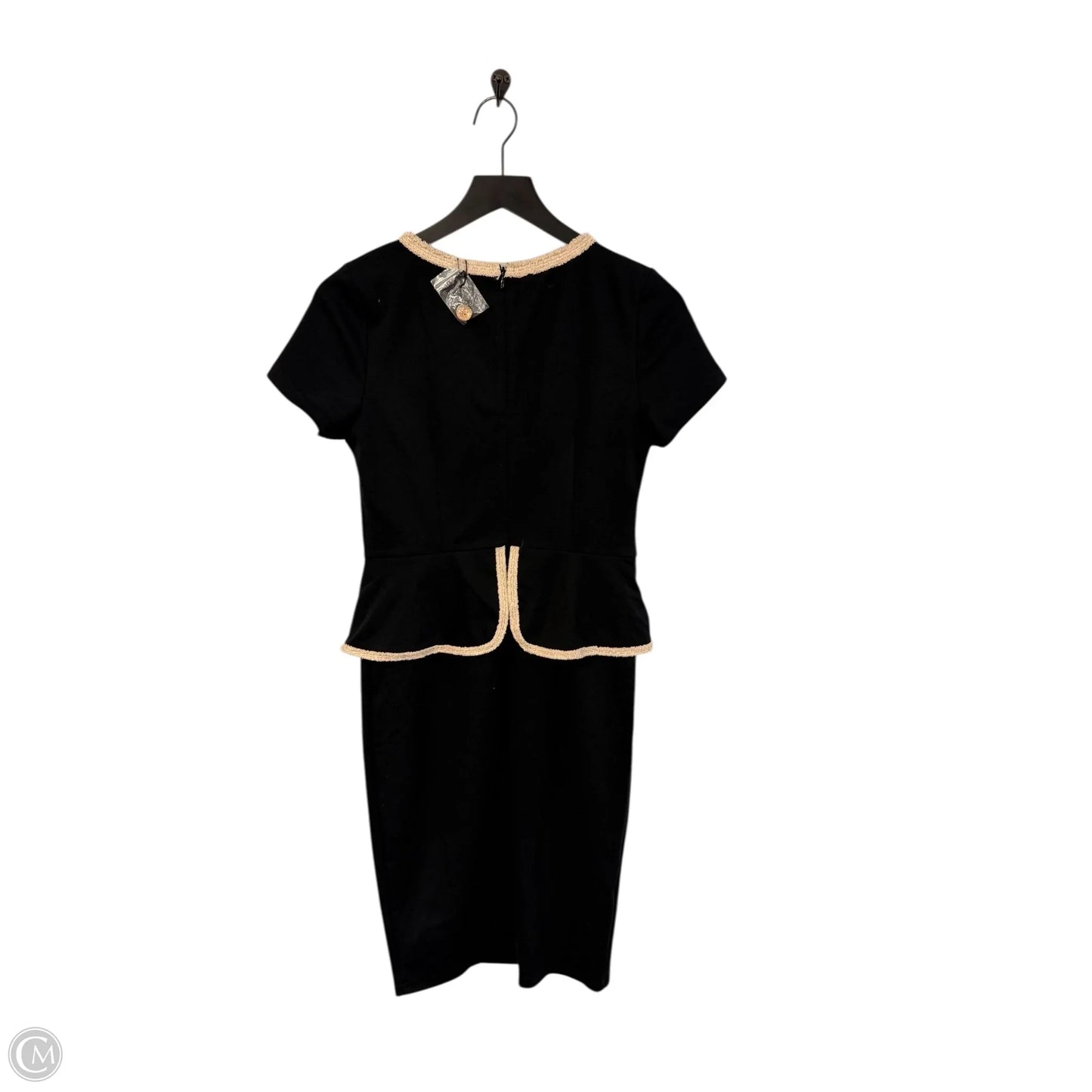 Dress Work By Cme In Black & Tan, Size: S