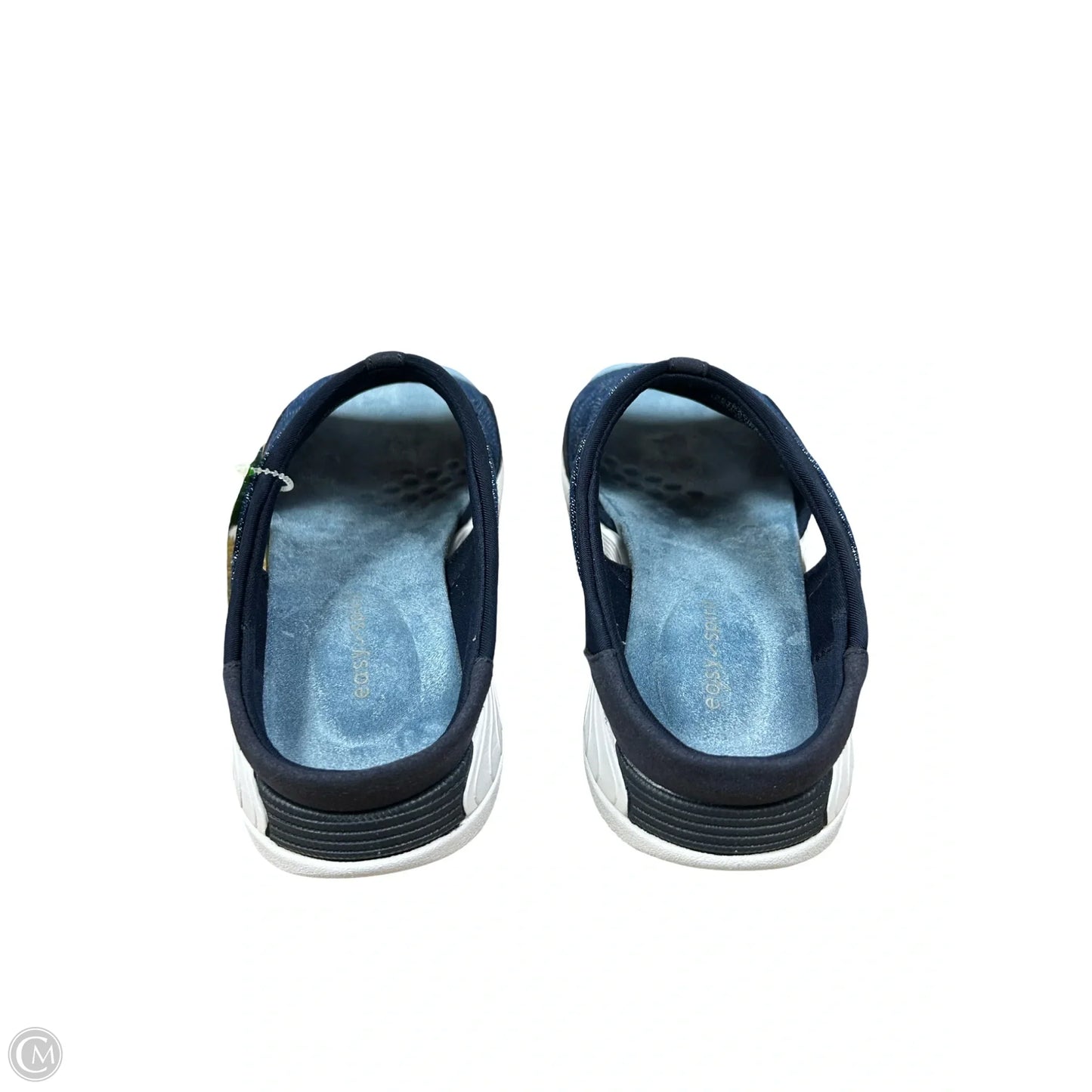 Sandals Flats By Easy Spirit In Blue, Size: 7.5