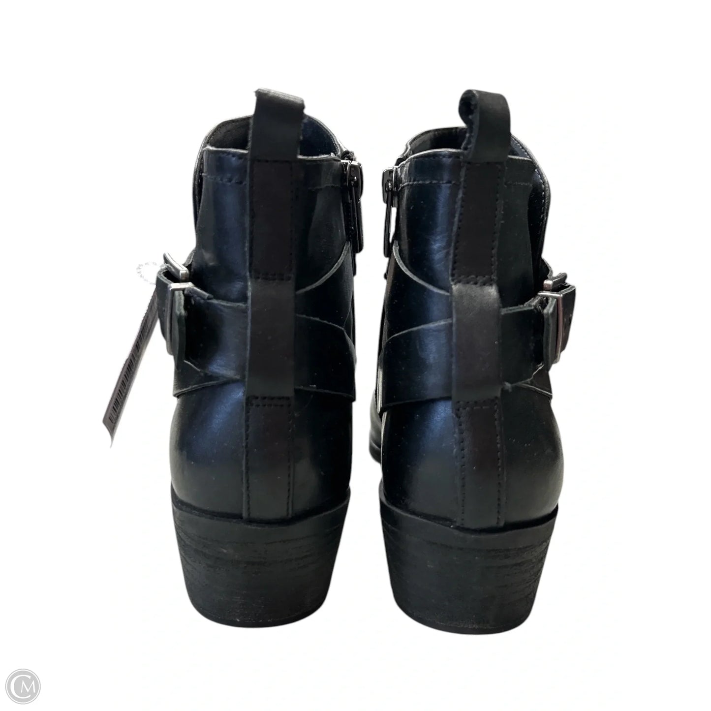 Boots Ankle Heels By Vince Camuto In Black, Size: 7.5