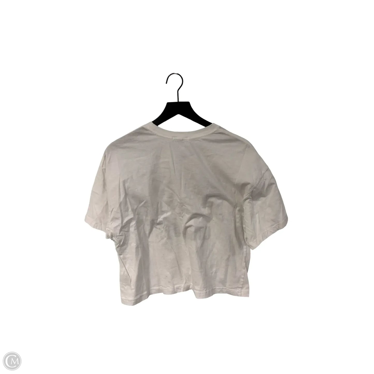 Top Short Sleeve Basic By Clothes Mentor In White, Size: S