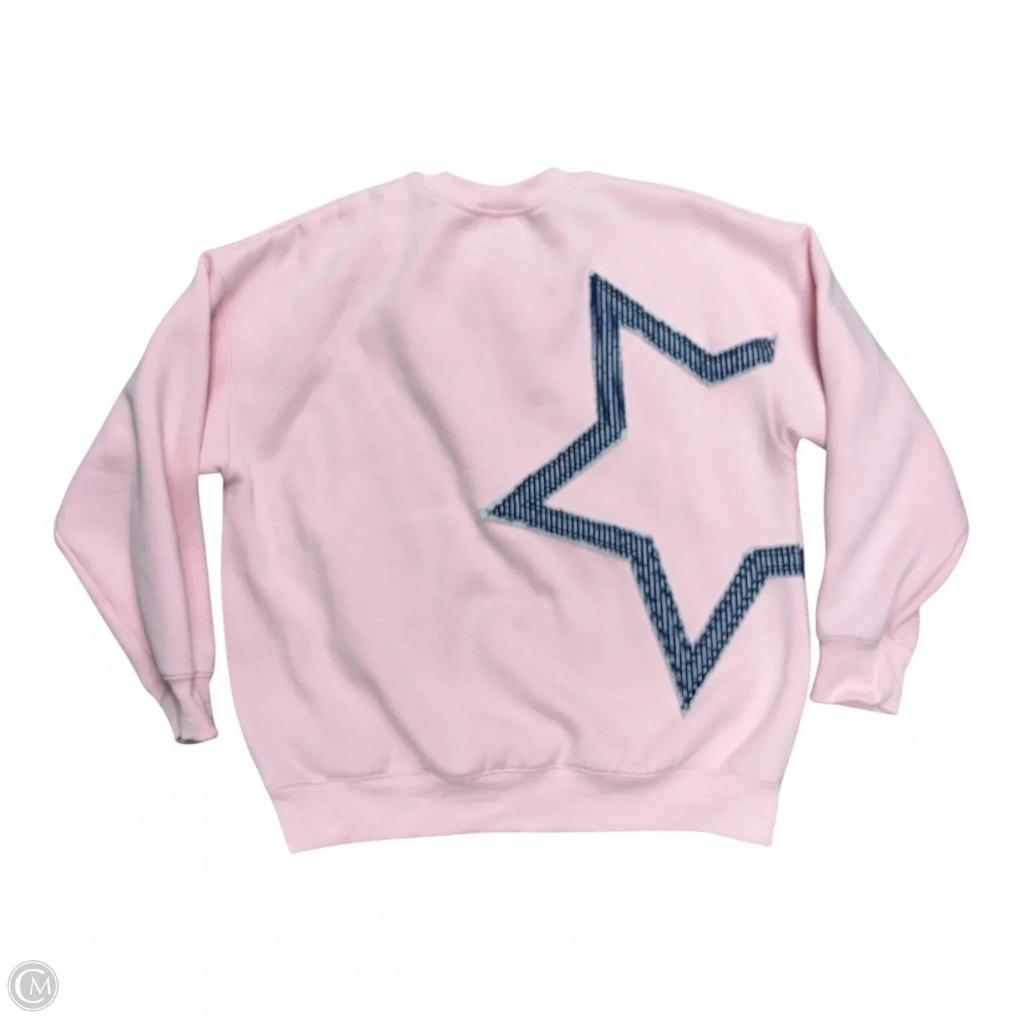Sweatshirt Crewneck By As Revival In Pink, Size: M
