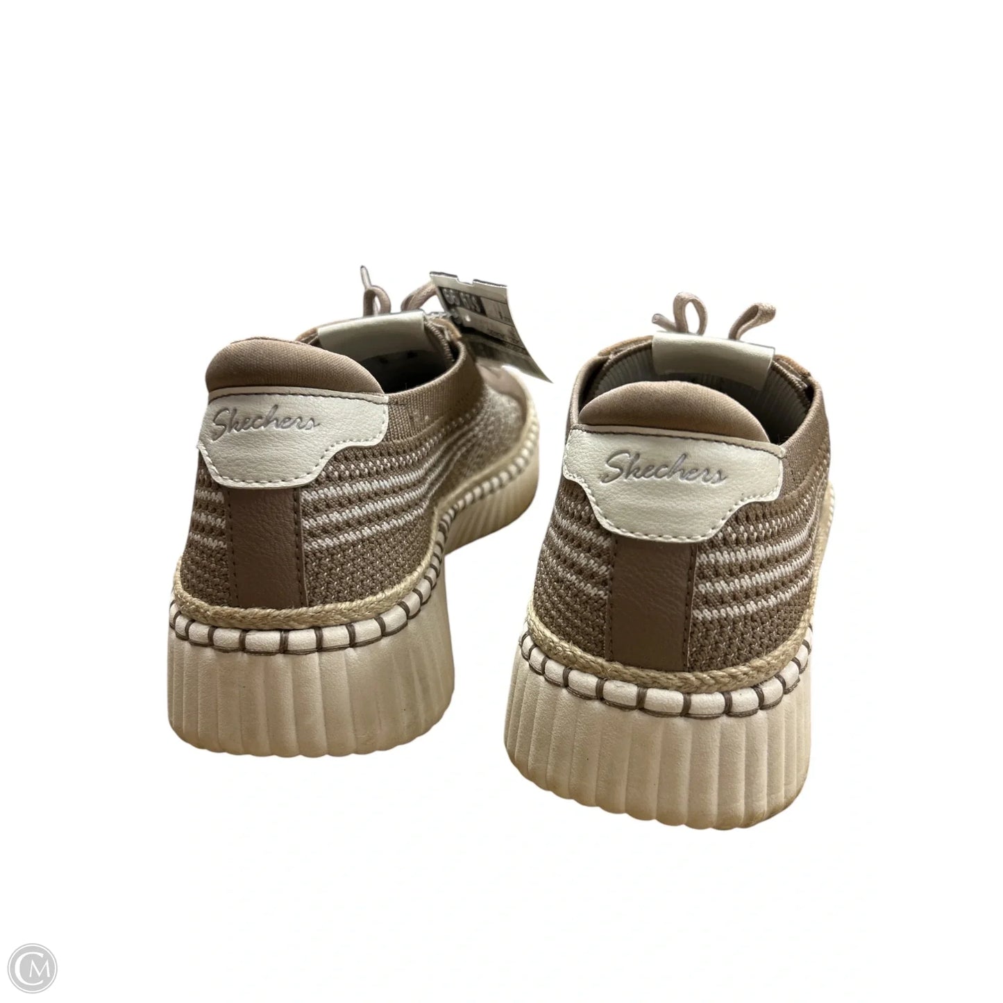 Shoes Sneakers By Skechers In Tan, Size: 9