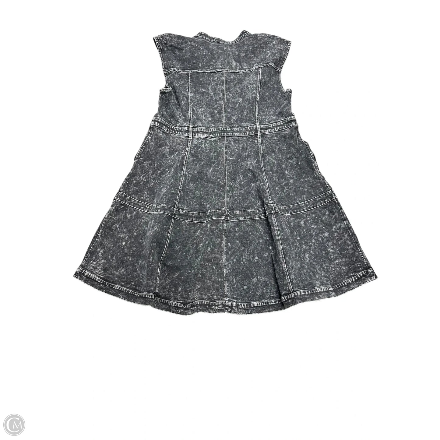 Dress Casual Midi By Eloquii In Black Denim, Size: 20