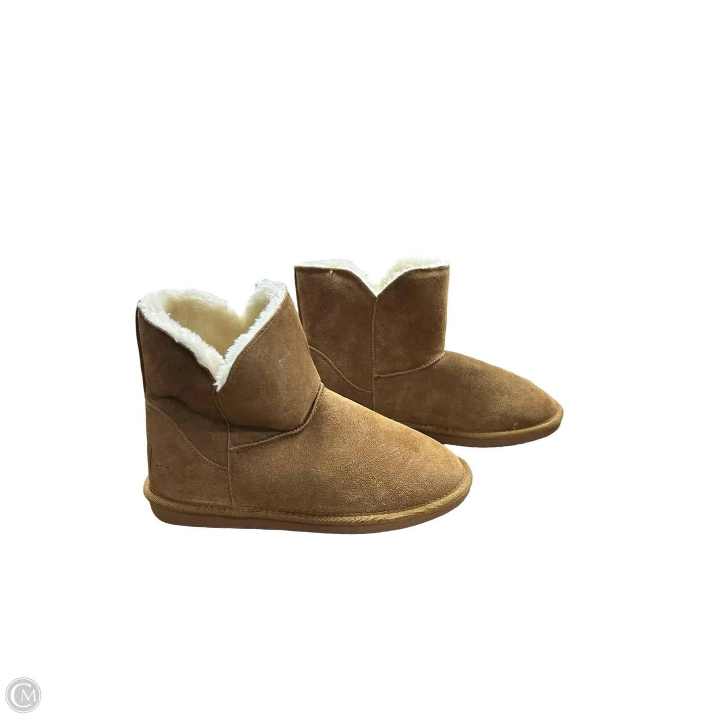 Boots Snow By Minnetonka In Brown, Size: 10