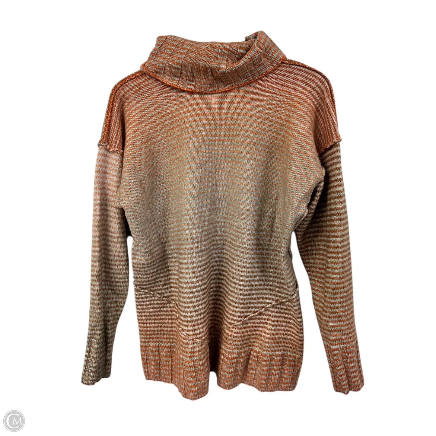 Sweater By Cabi In Orange, Size: M