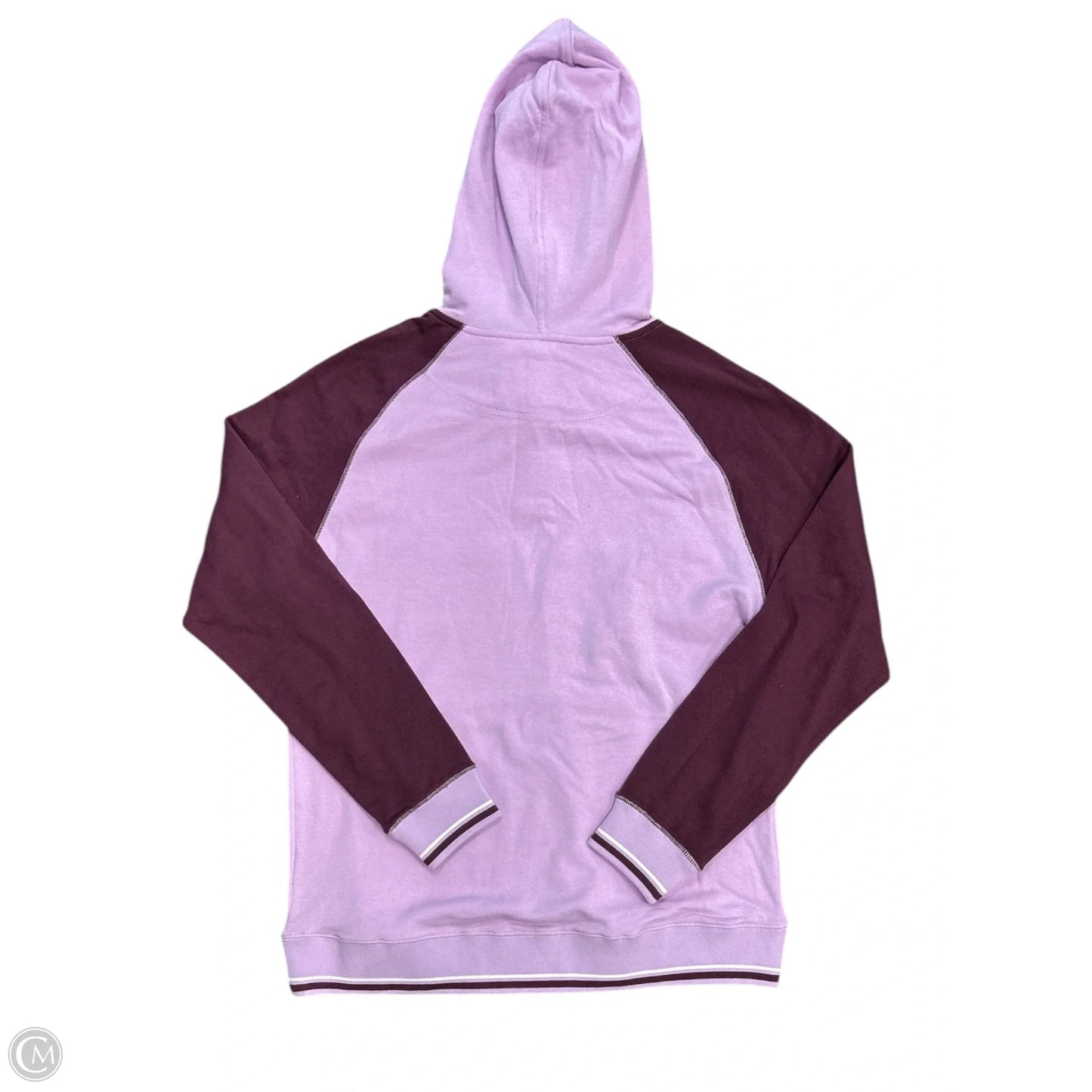 Sweatshirt Hoodie By Cmb In Pink & Purple, Size: L