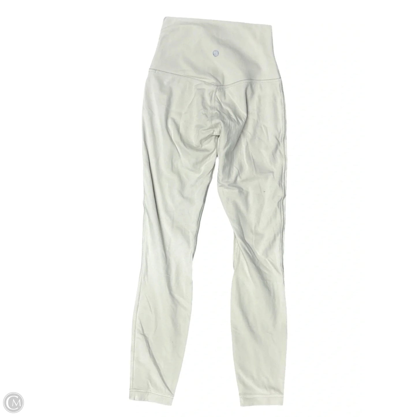 Athletic Leggings By Lululemon In Ivory, Size: 2