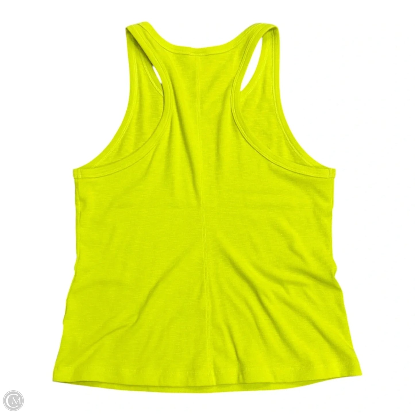 Top Sleeveless Basic By Cabi In Chartreuse, Size: L