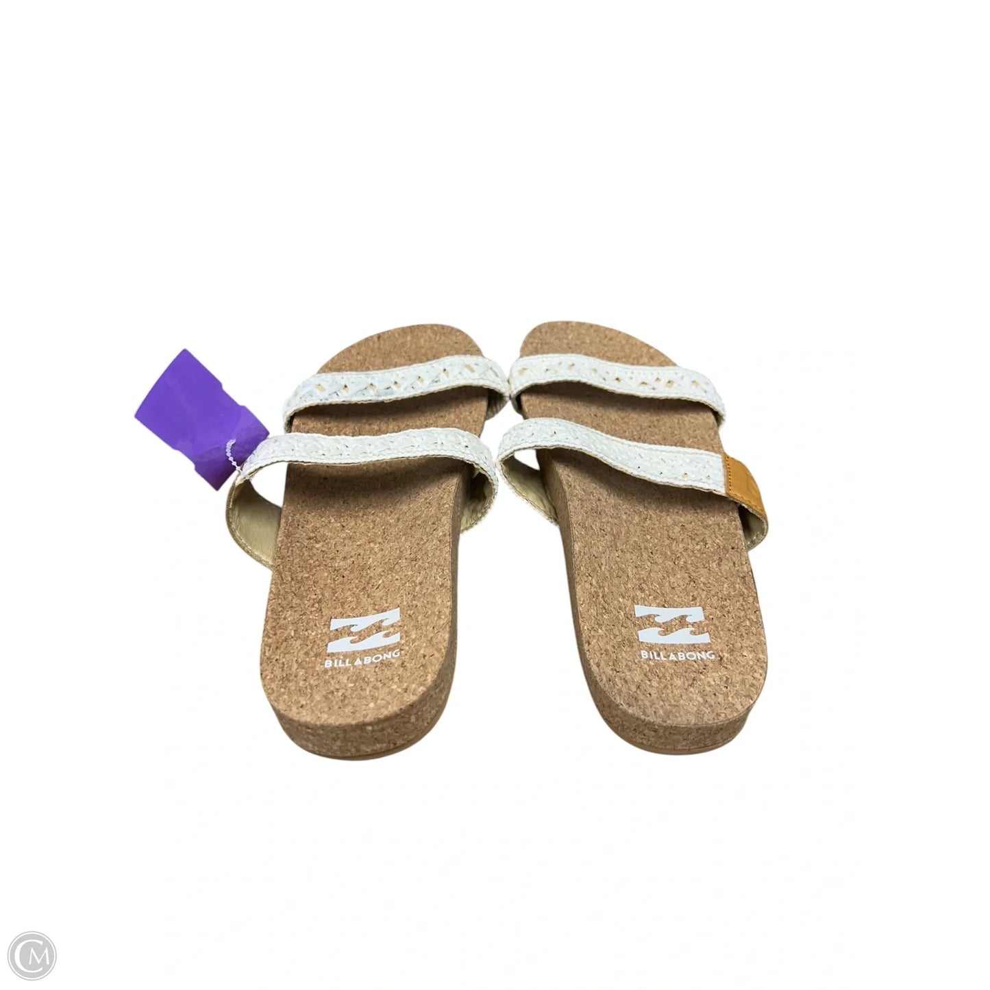 Sandals Flats By Billabong In Cream, Size: 9