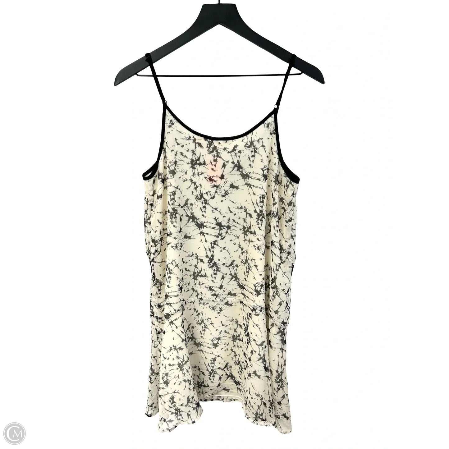 Dress Casual Short By Miss Me In Black & Cream, Size: M