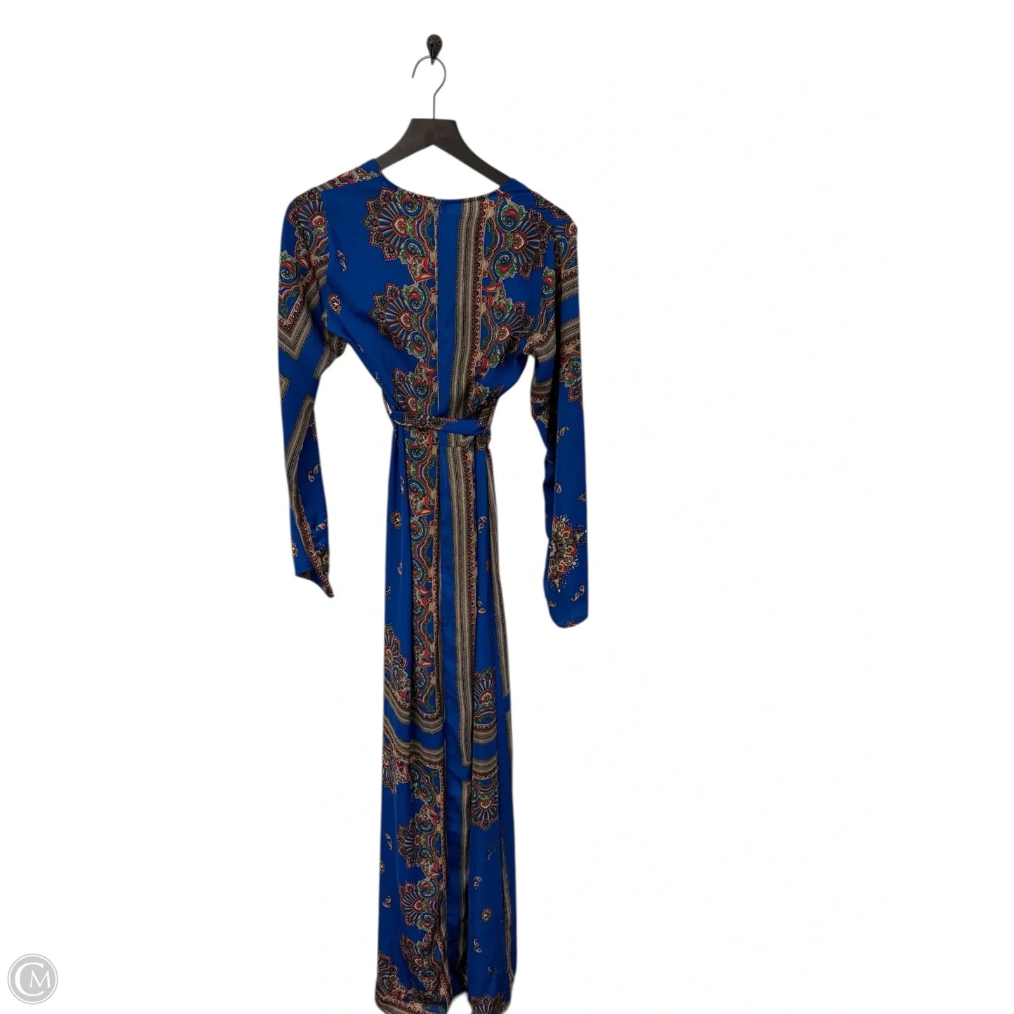 Dress Casual Maxi By Pretty Little Thing In Blue, Size: 6
