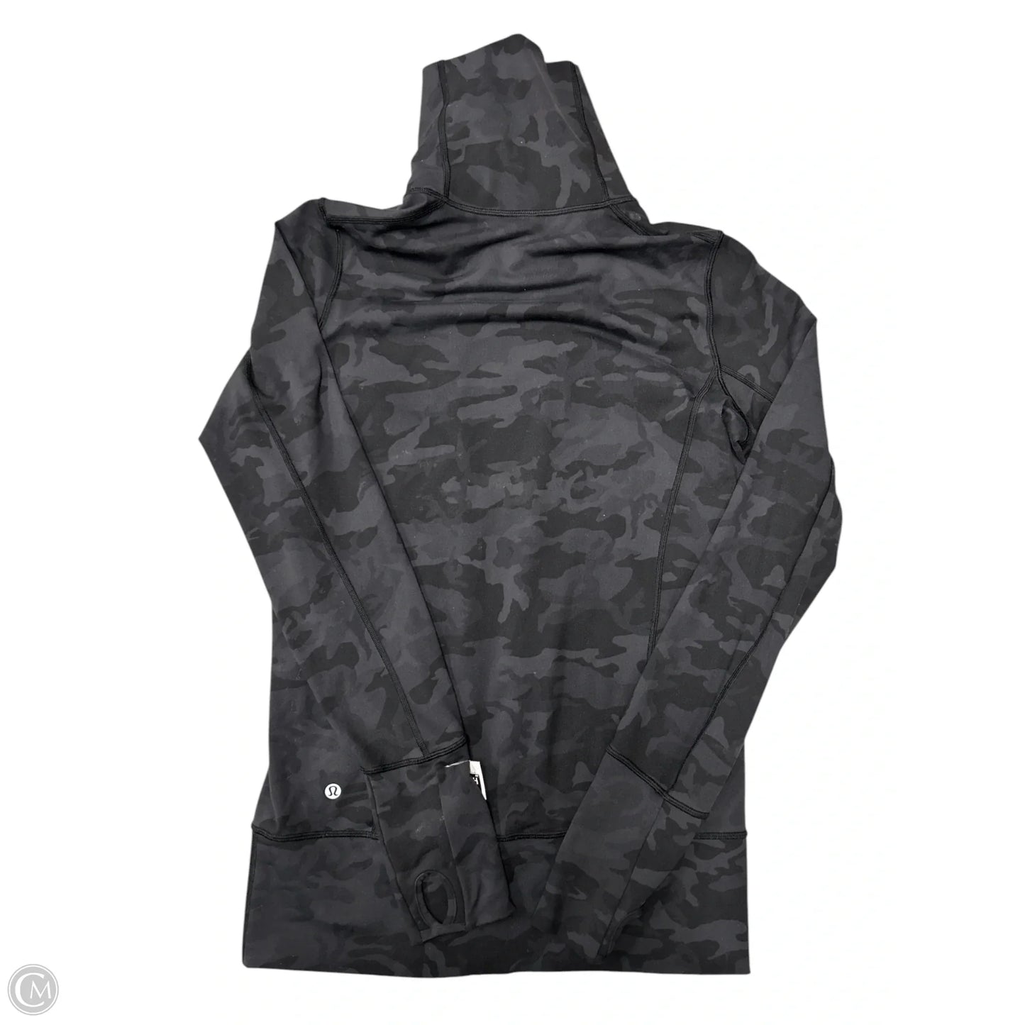 Athletic Jacket By Lululemon In Camouflage Print, Size: 6