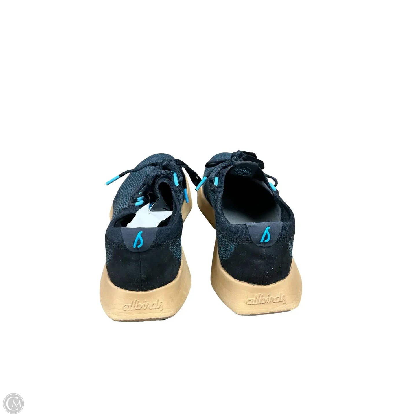 Shoes Athletic By Allbirds In Black & Blue, Size: 9