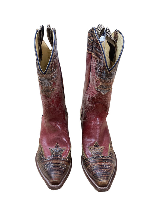 Boots Western By Justin  Size: 8.5