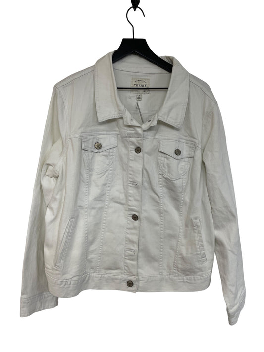 Jacket Denim By Torrid  Size: 2x