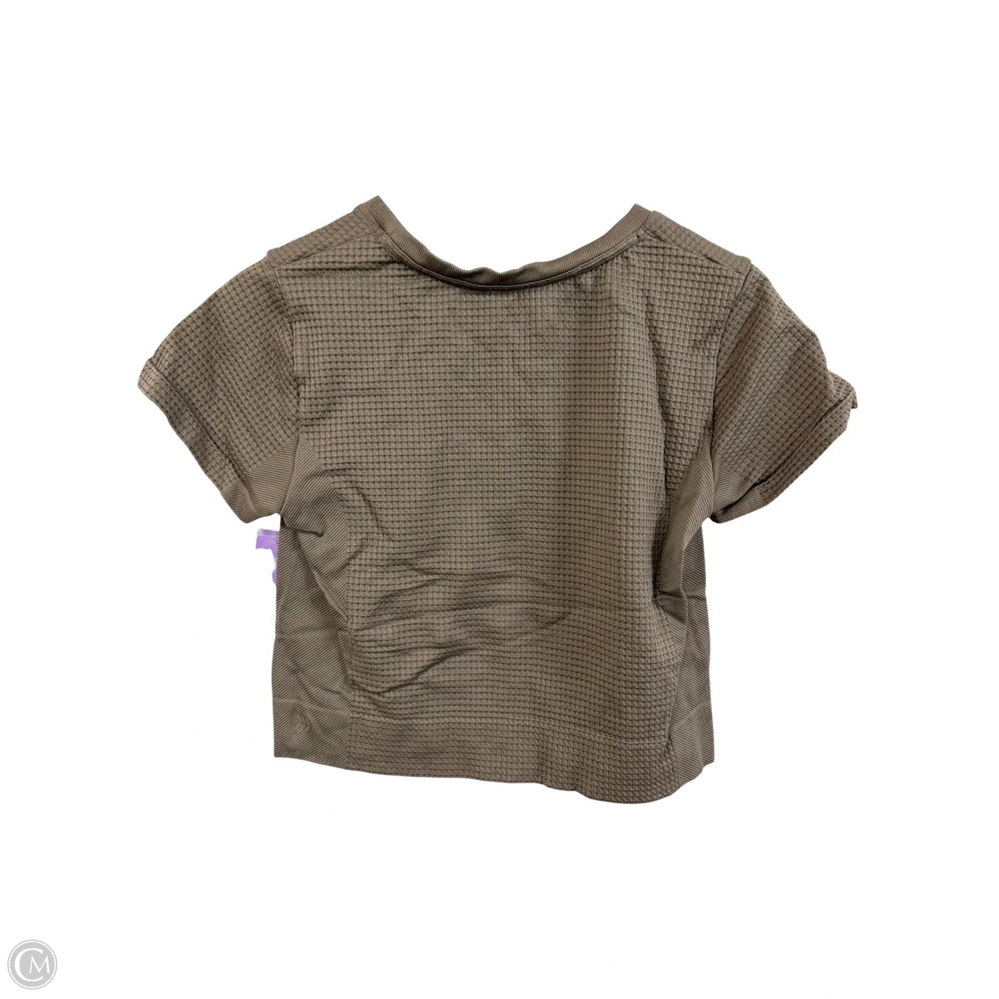 Athletic Top Short Sleeve By All In Motion In Beige, Size: M