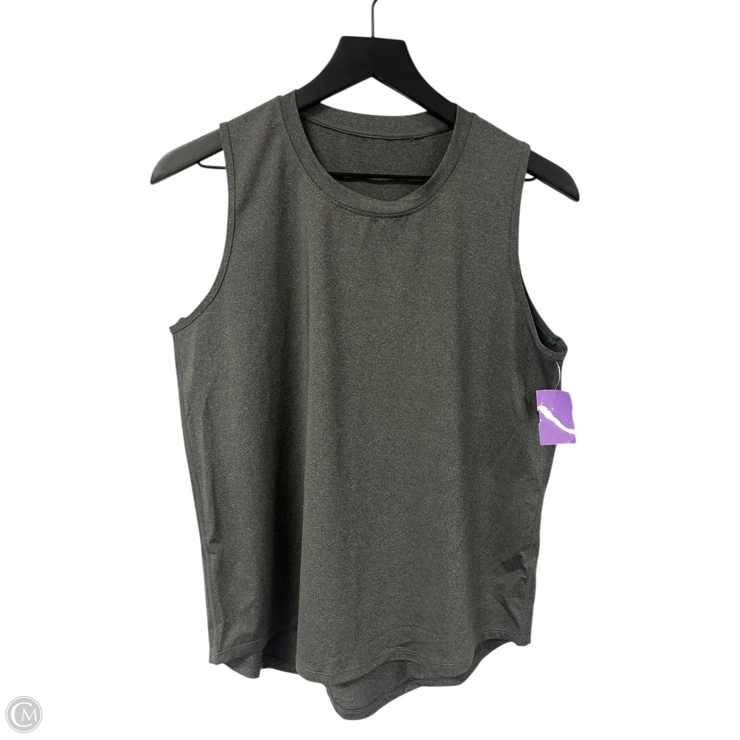 Athletic Tank Top By Cmf In Grey, Size: M