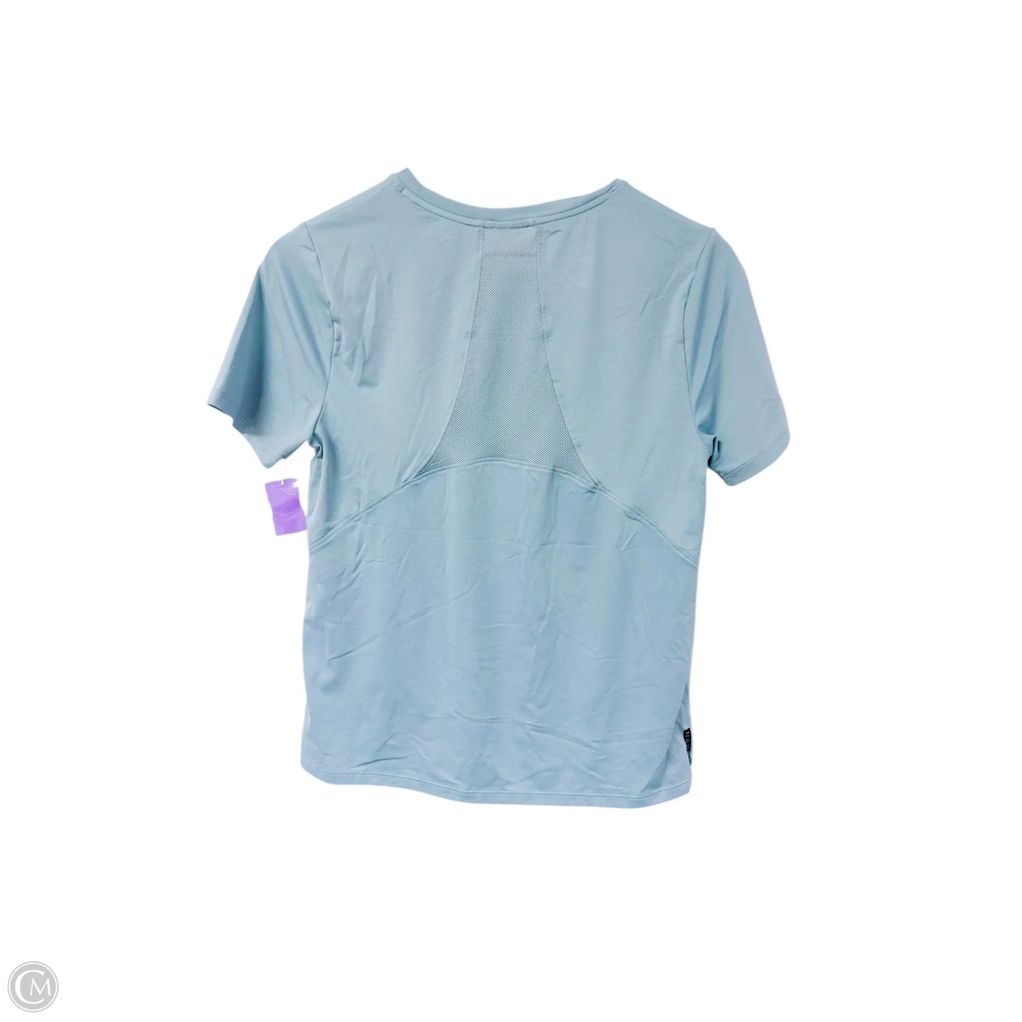 Athletic Top Short Sleeve By Under Armour In Blue, Size: M