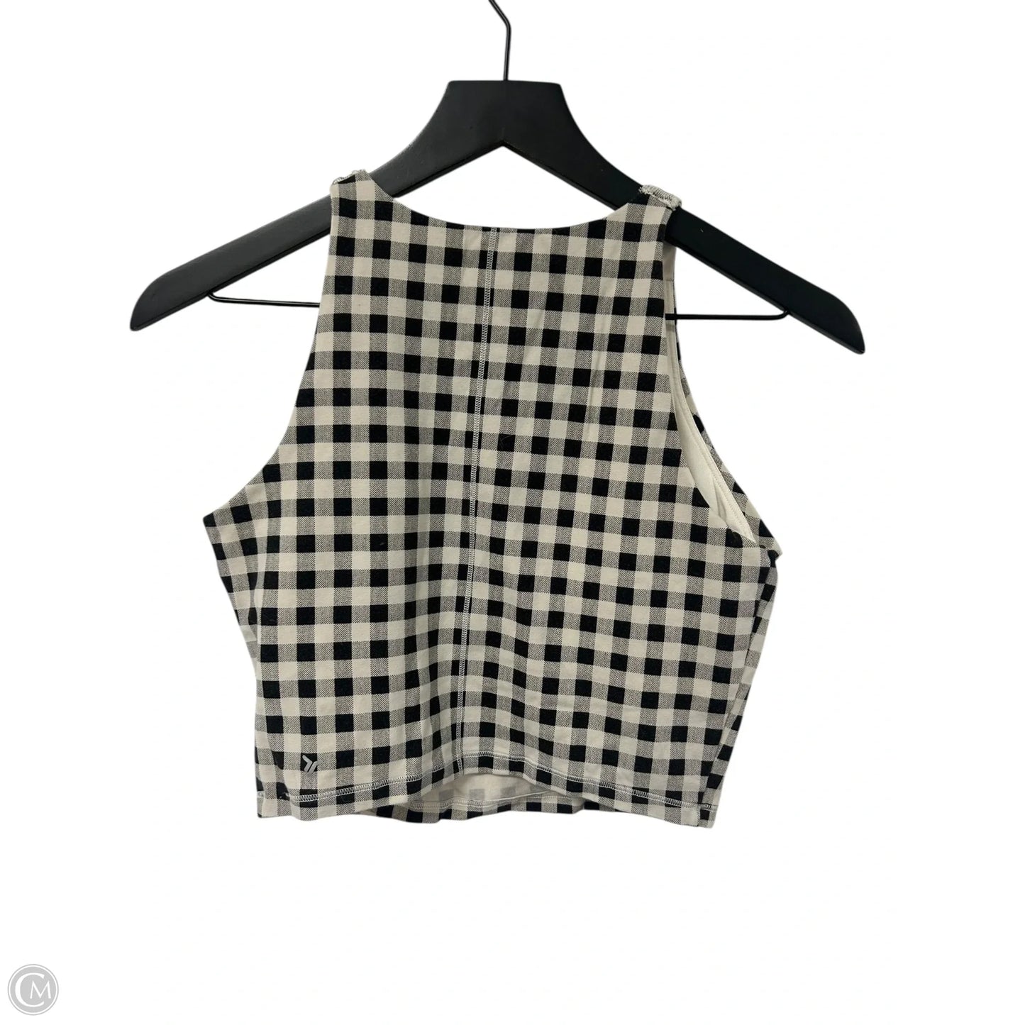 Athletic Tank Top By Old Navy In Black & White, Size: M