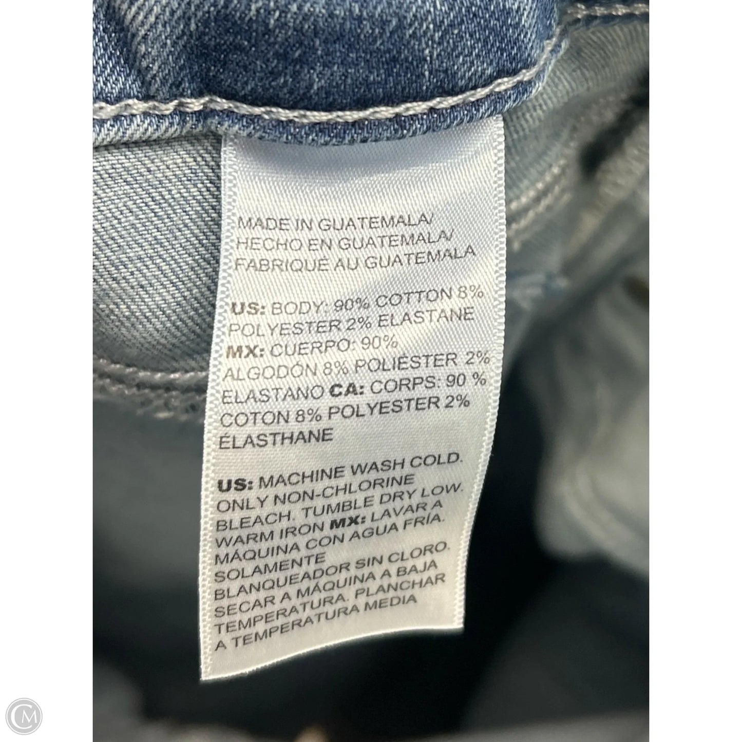 Jeans Boyfriend By Chicos In Blue Denim, Size: 6