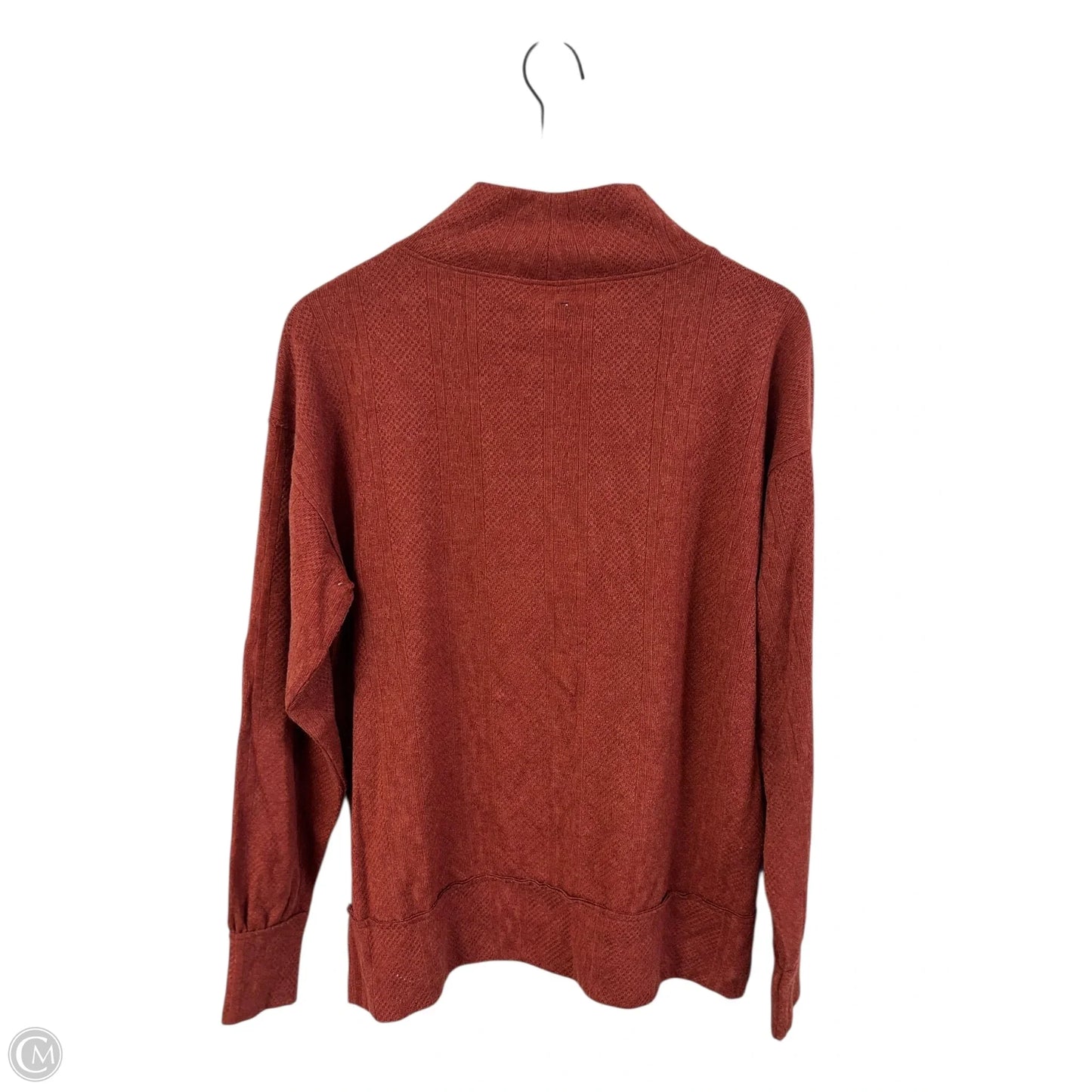 Top Long Sleeve By Bke In Orange, Size: S