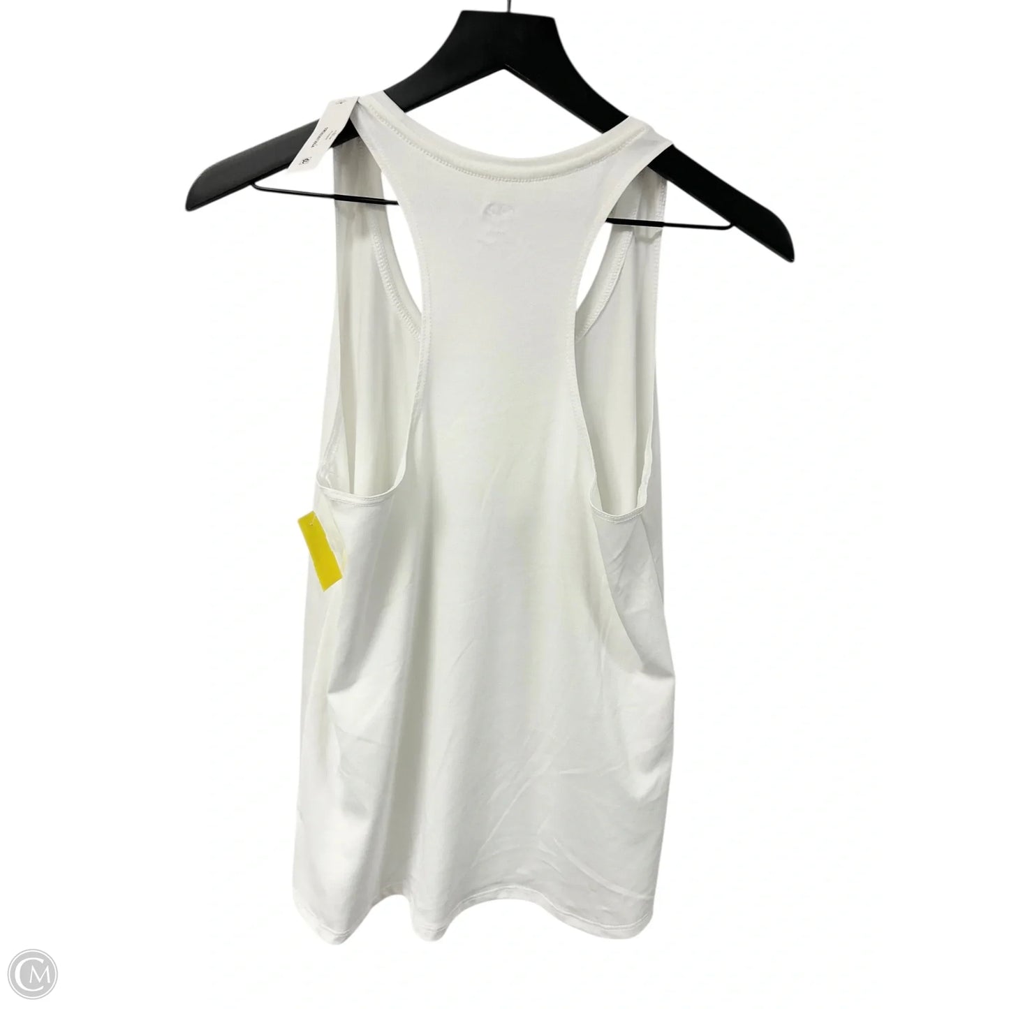 Athletic Tank Top By Athletic Works In White, Size: S
