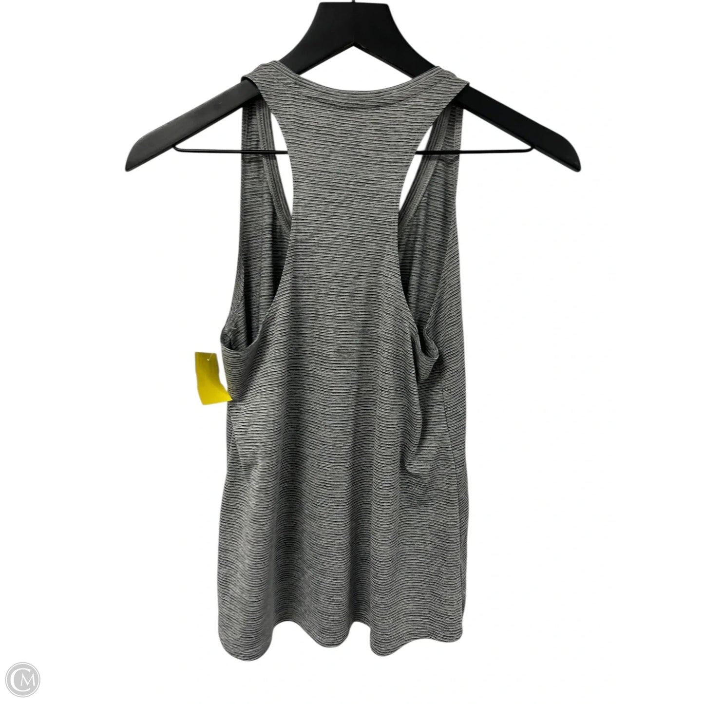 Athletic Tank Top By Athletic Works In Grey, Size: S