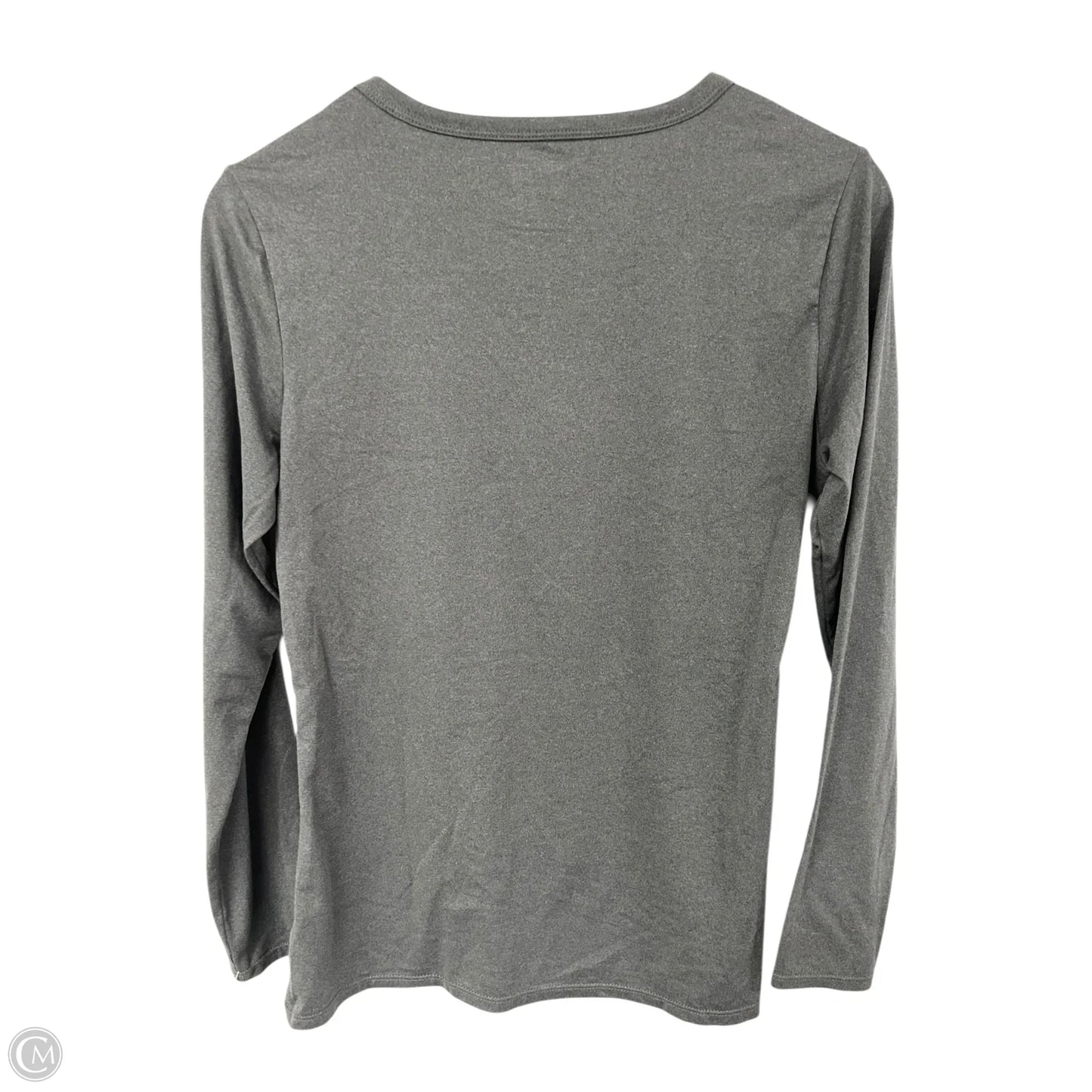 Athletic Top Long Sleeve Crewneck By 32 Degrees In Grey, Size: L