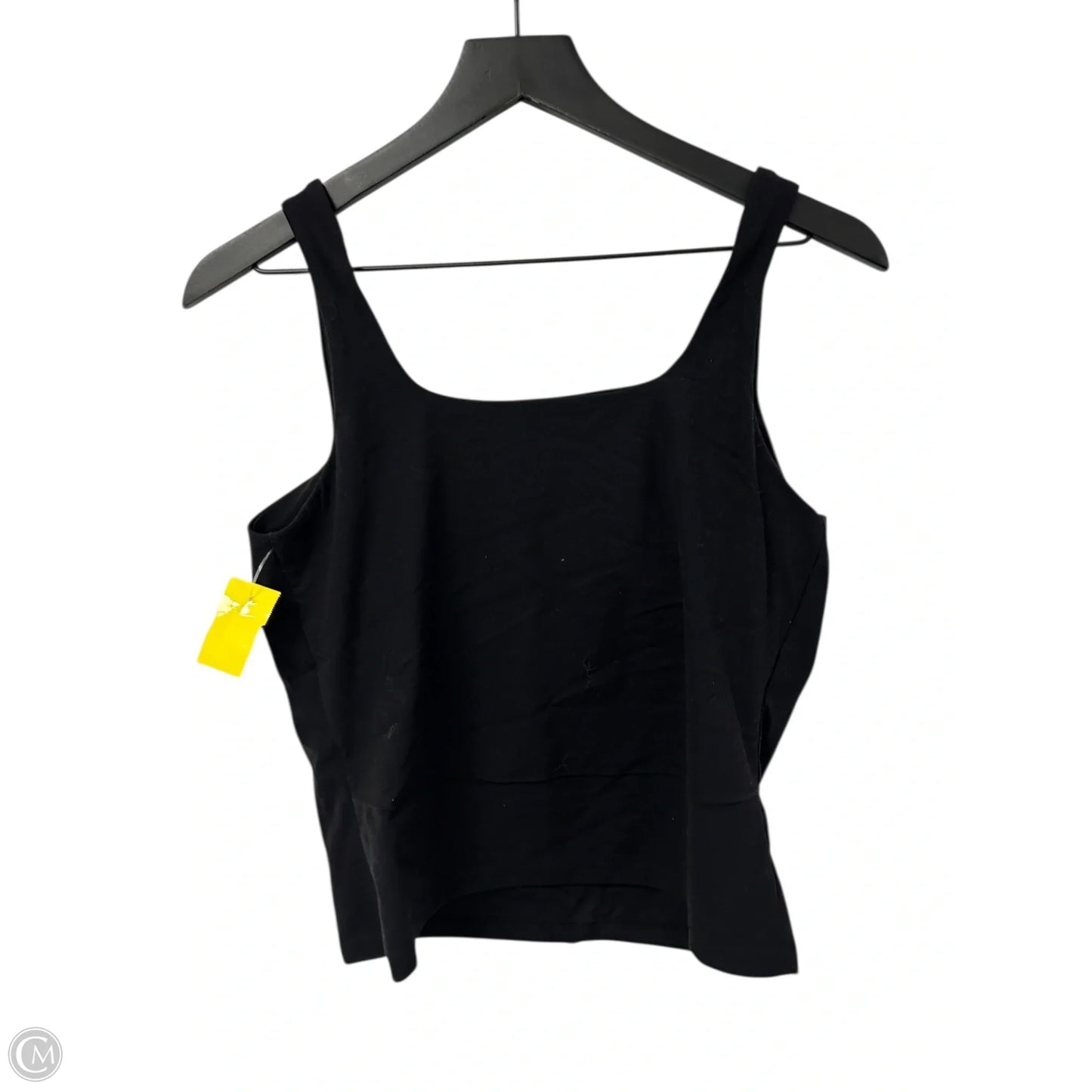 Athletic Tank Top By Flx In Black, Size: L